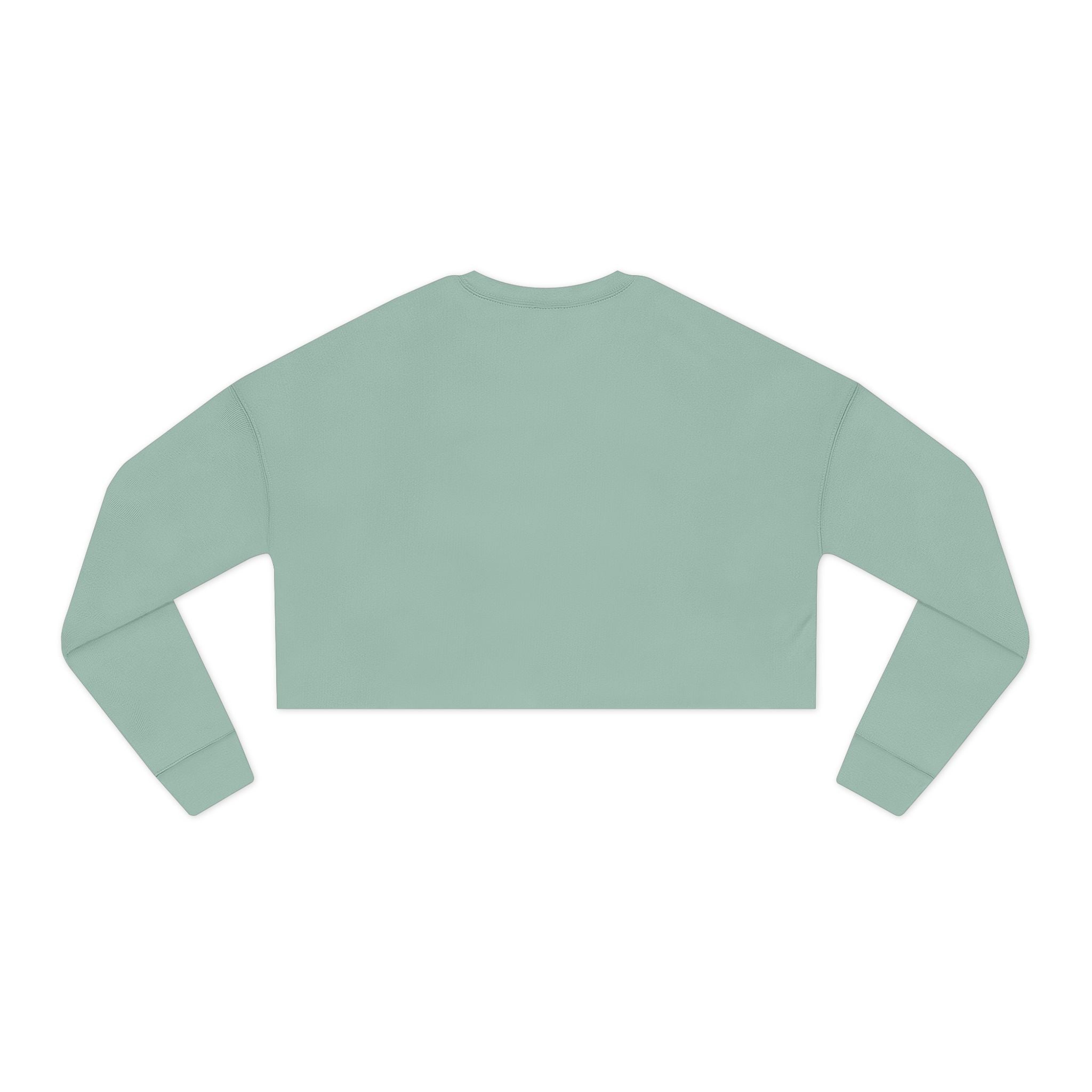 Drill Basic White Logo - Women's Cropped Sweatshirt