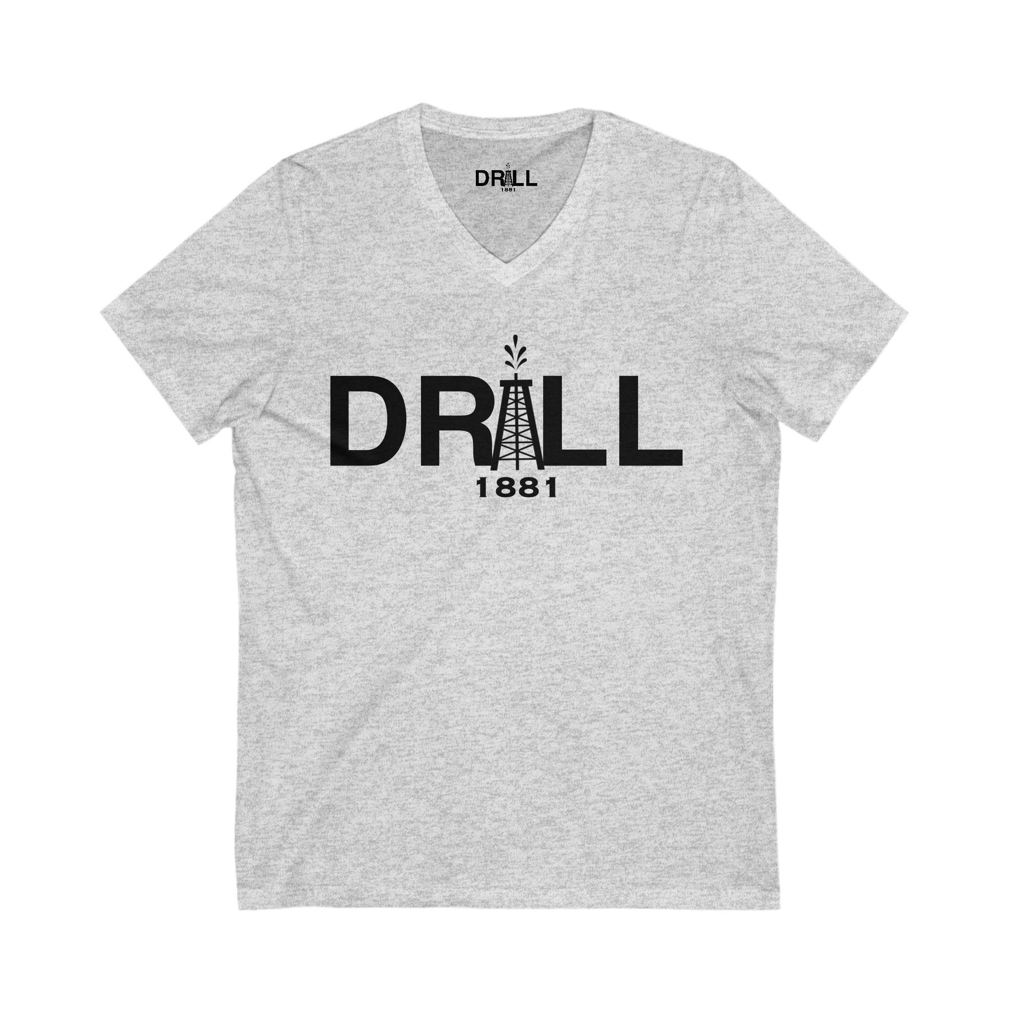 Odessa Est. 1881 - Unisex V-Neck Tee - Vintage Drill Logo