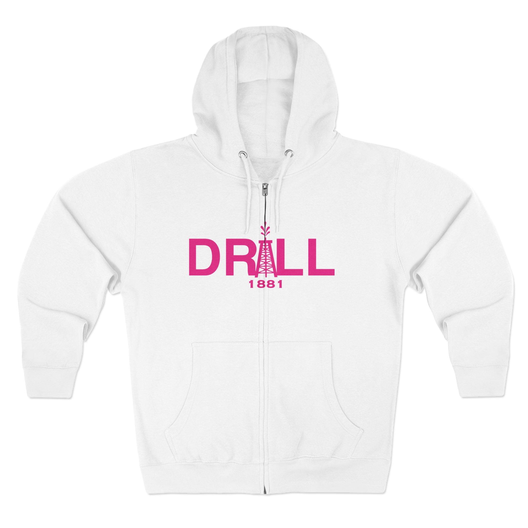 Glitter Pumpjack Unisex Zip Hoodie - Perfect for Oil & Gas Enthusiasts