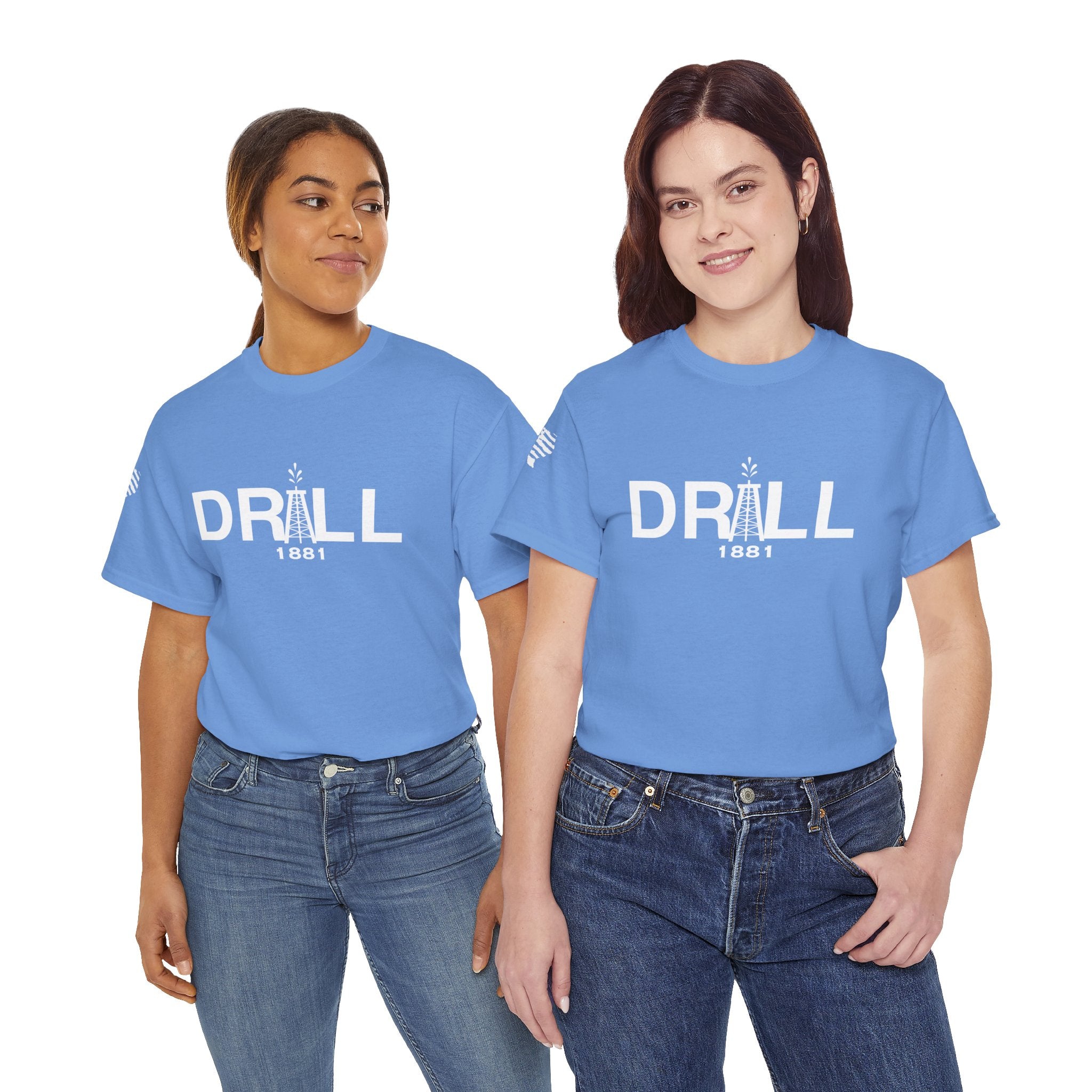 Drill Basic White Logo - SS - Front