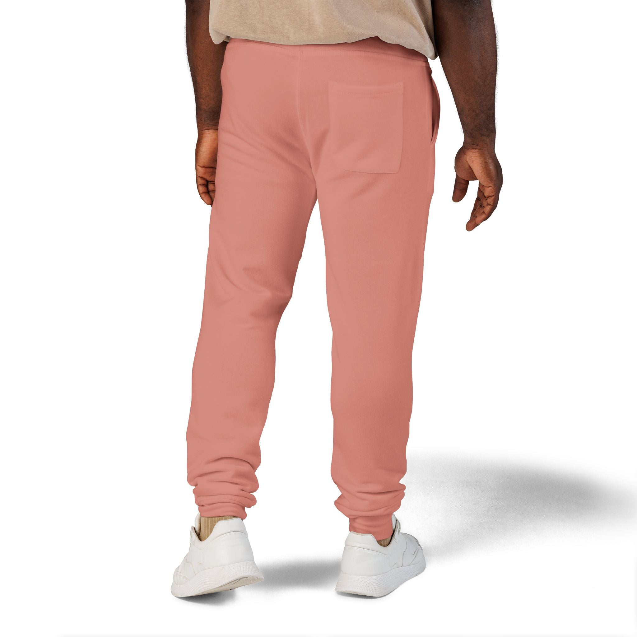 Cozy Embroidered Unisex Fleece Sweatpants for Relaxation, Lounge, Gift, Casual, Home