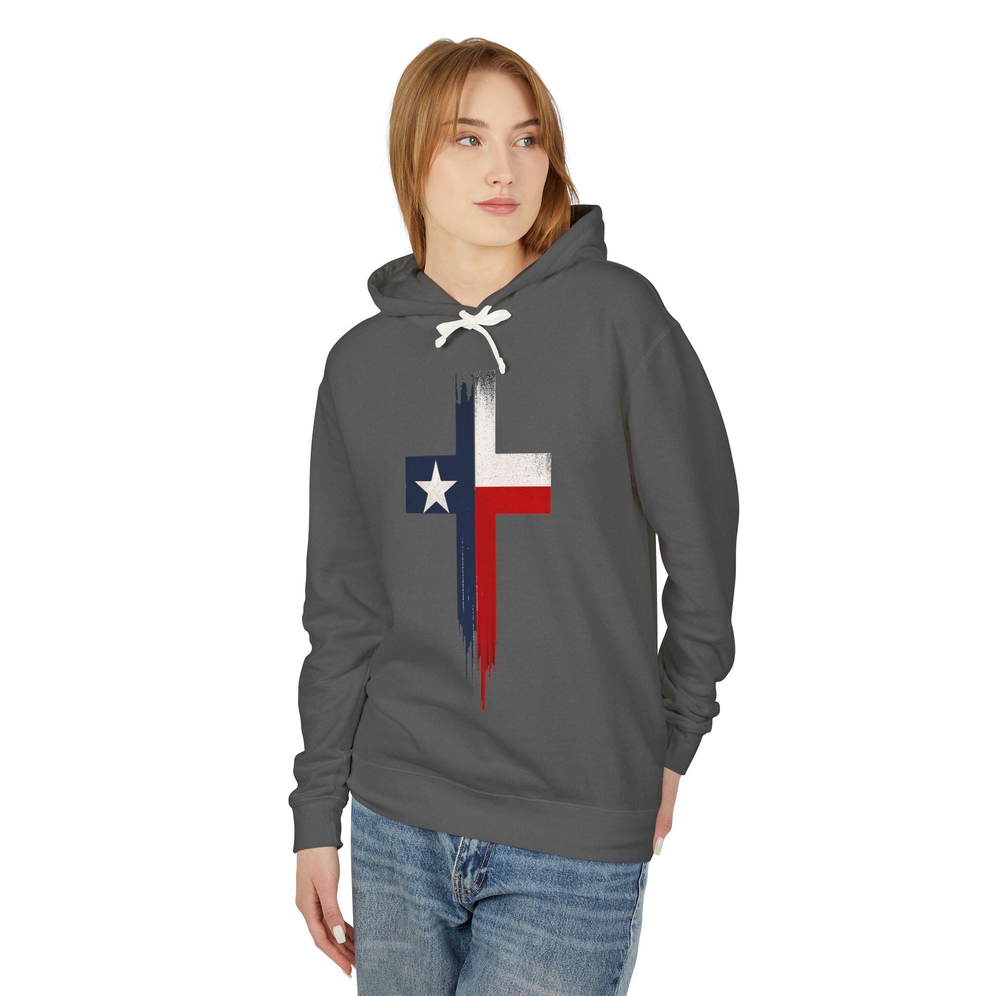 Texas Cross - Soft Lightweight Hoodie
