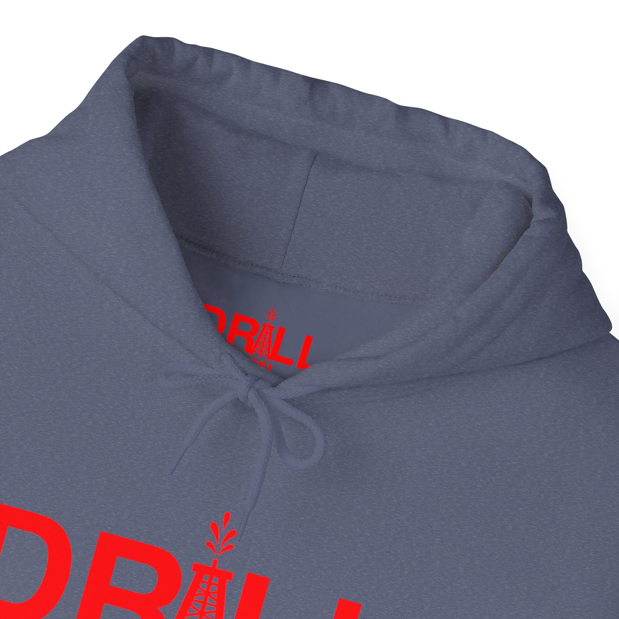 Drill Basic Red Logo - Heavy Blend™ Hoodie