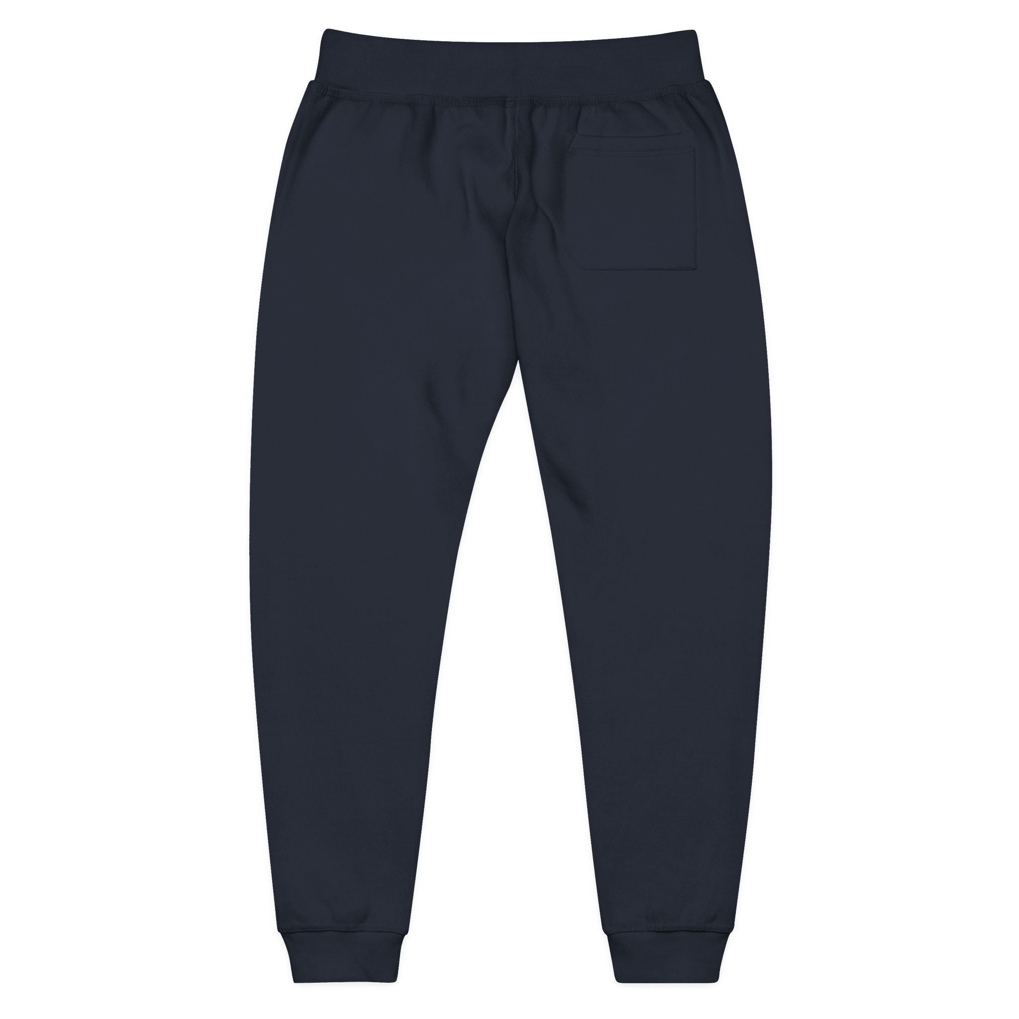 Cozy Embroidered Unisex Fleece Sweatpants for Relaxation, Lounge, Gift, Casual, Home