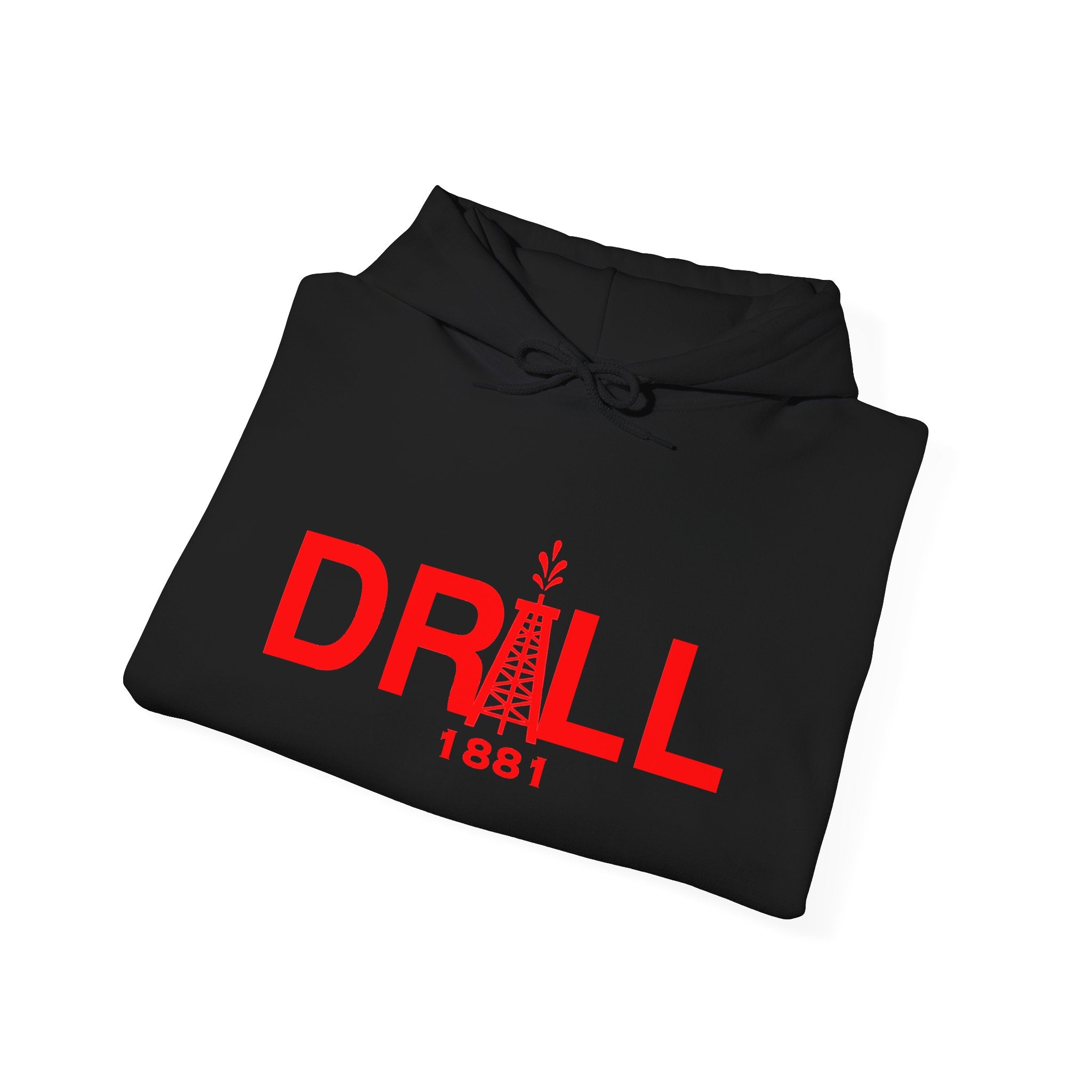 Drill Basic Red Logo - Heavy Blend™ Hoodie