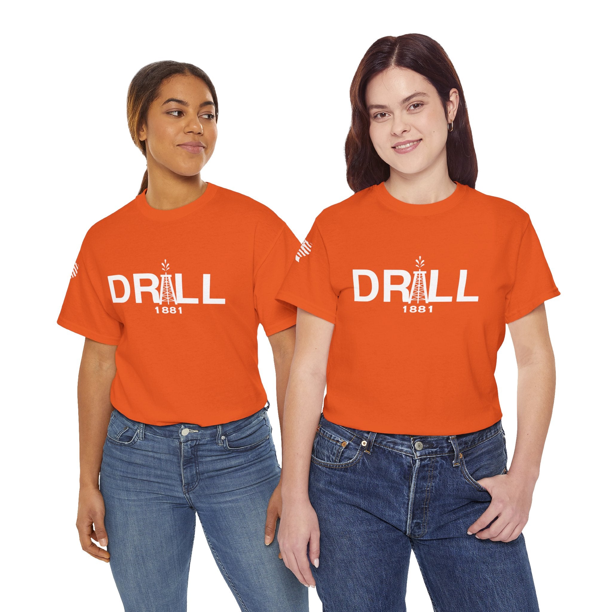 Drill Basic White Logo - SS - Front