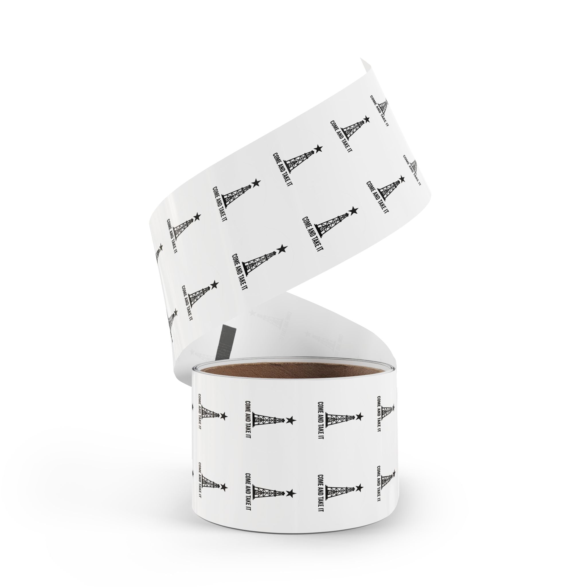 Come and Take it - Round Sticker Label Rolls