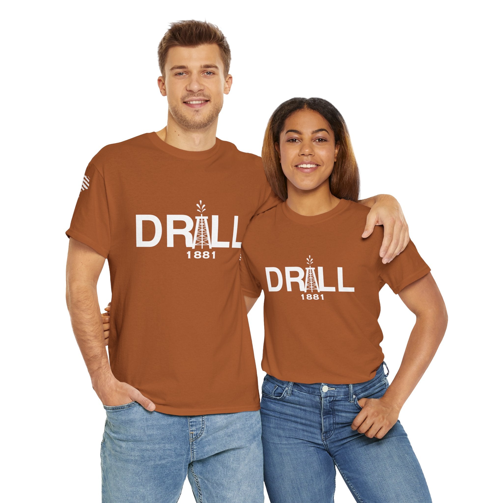 Drill Basic White Logo - SS - Front