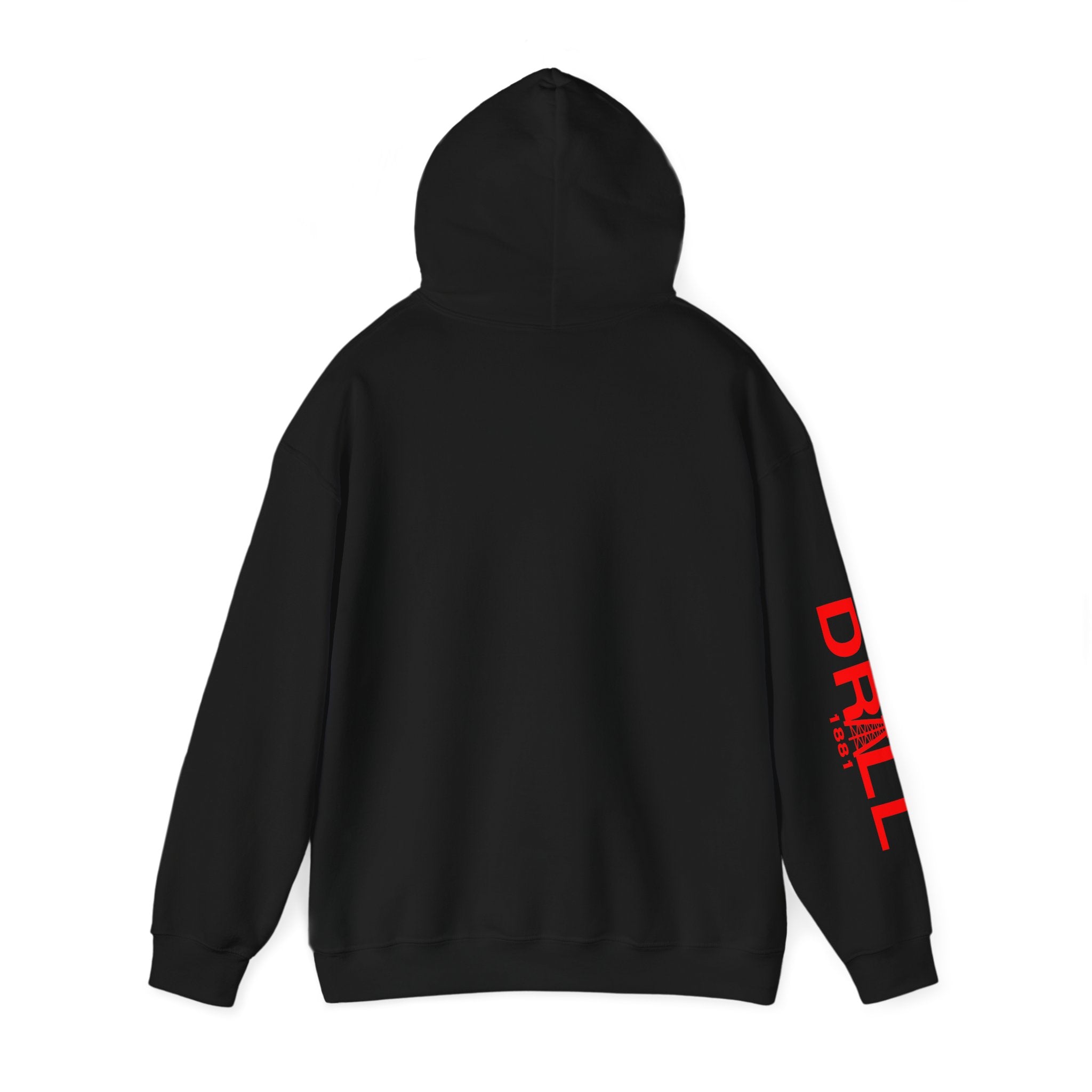 Drill Basic Red Logo - Heavy Blend™ Hoodie