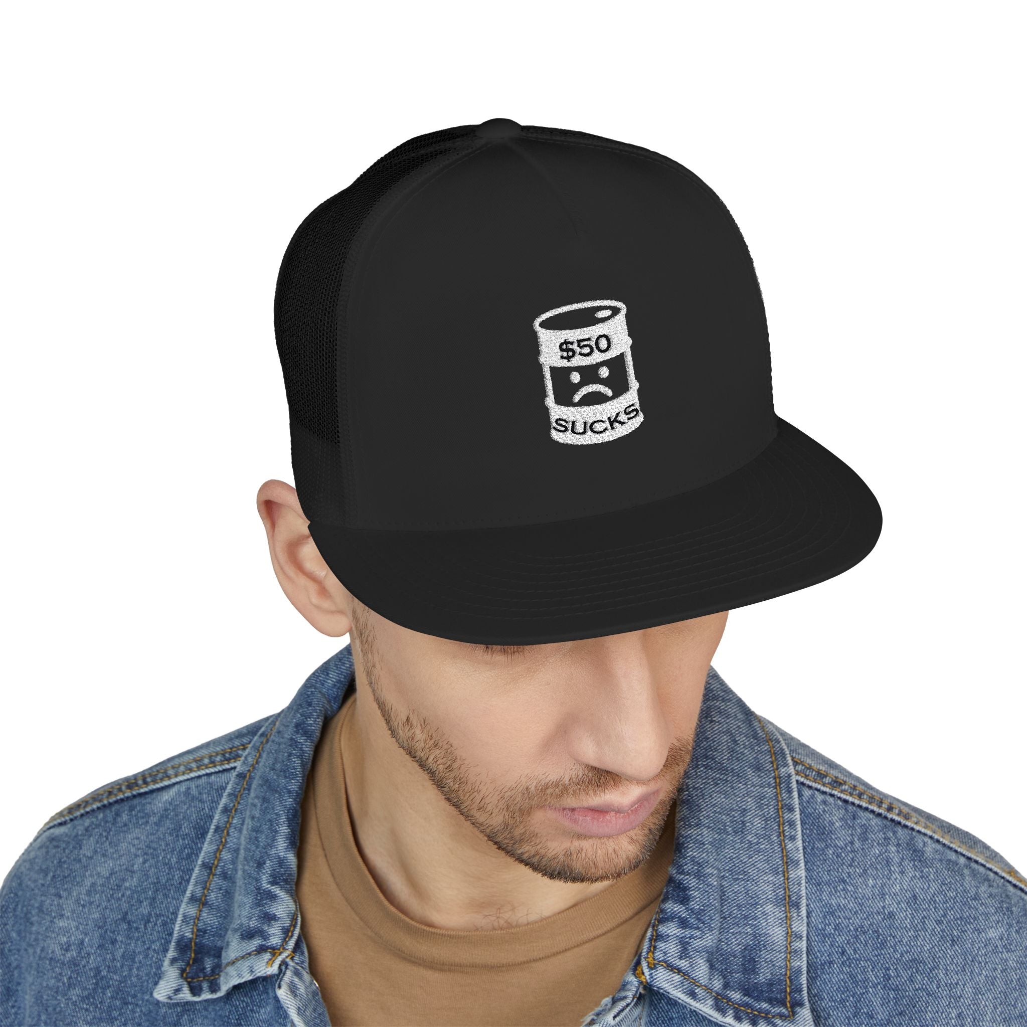 $50 Oil - 5 Panel Trucker Cap