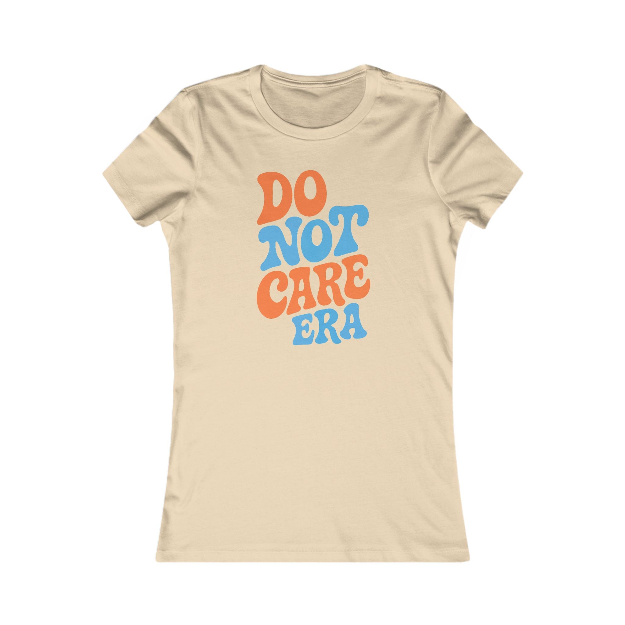 Trendy Women's Tee - 'Do Not Care Era' Vibe, Casual Wear for Everyday Fun, Perfect for Summer Parties, Special Occasions, Gifts