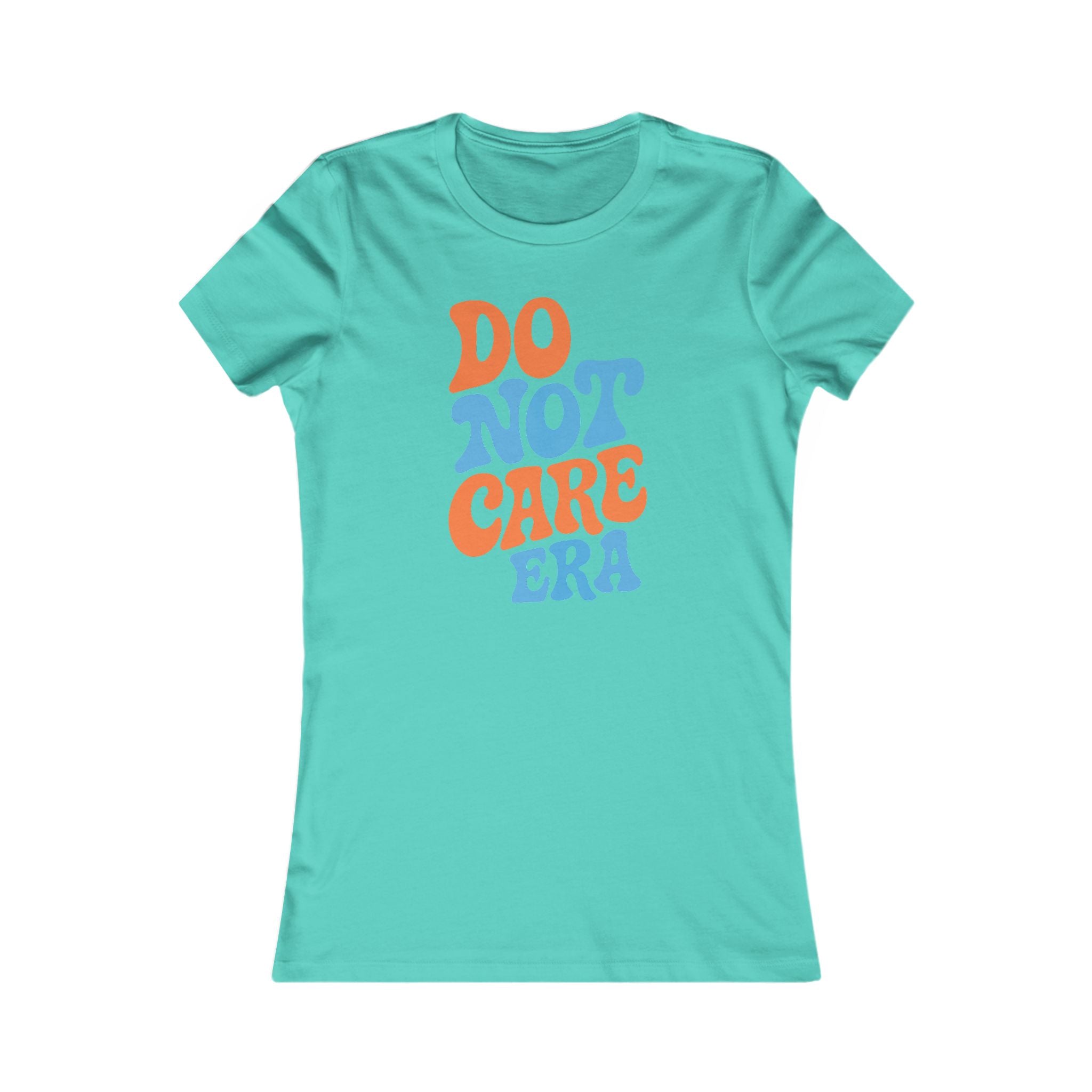 Trendy Women's Tee - 'Do Not Care Era' Vibe, Casual Wear for Everyday Fun, Perfect for Summer Parties, Special Occasions, Gifts