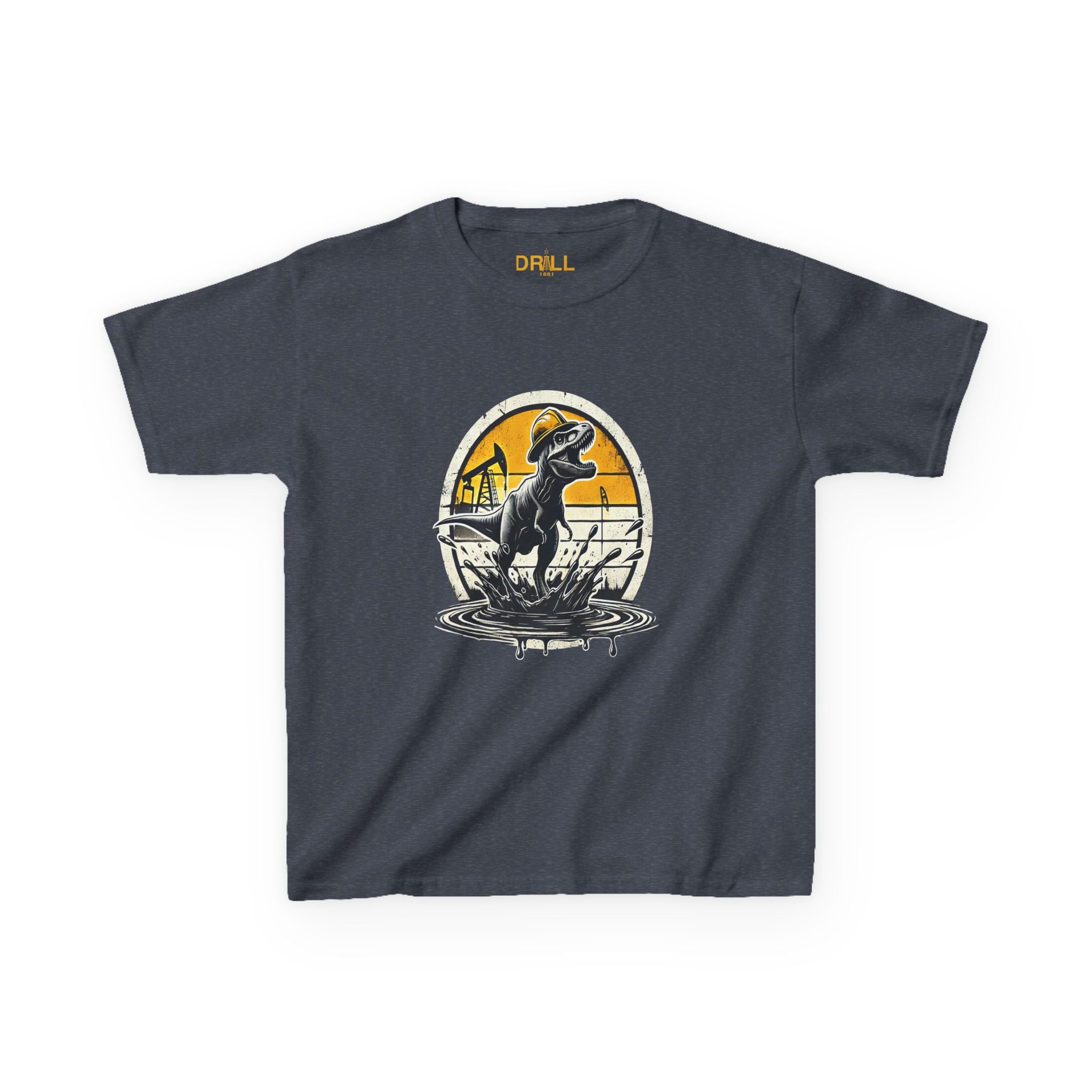 T-Rex Splash 2 - Kids Heavy Cotton™ Tee