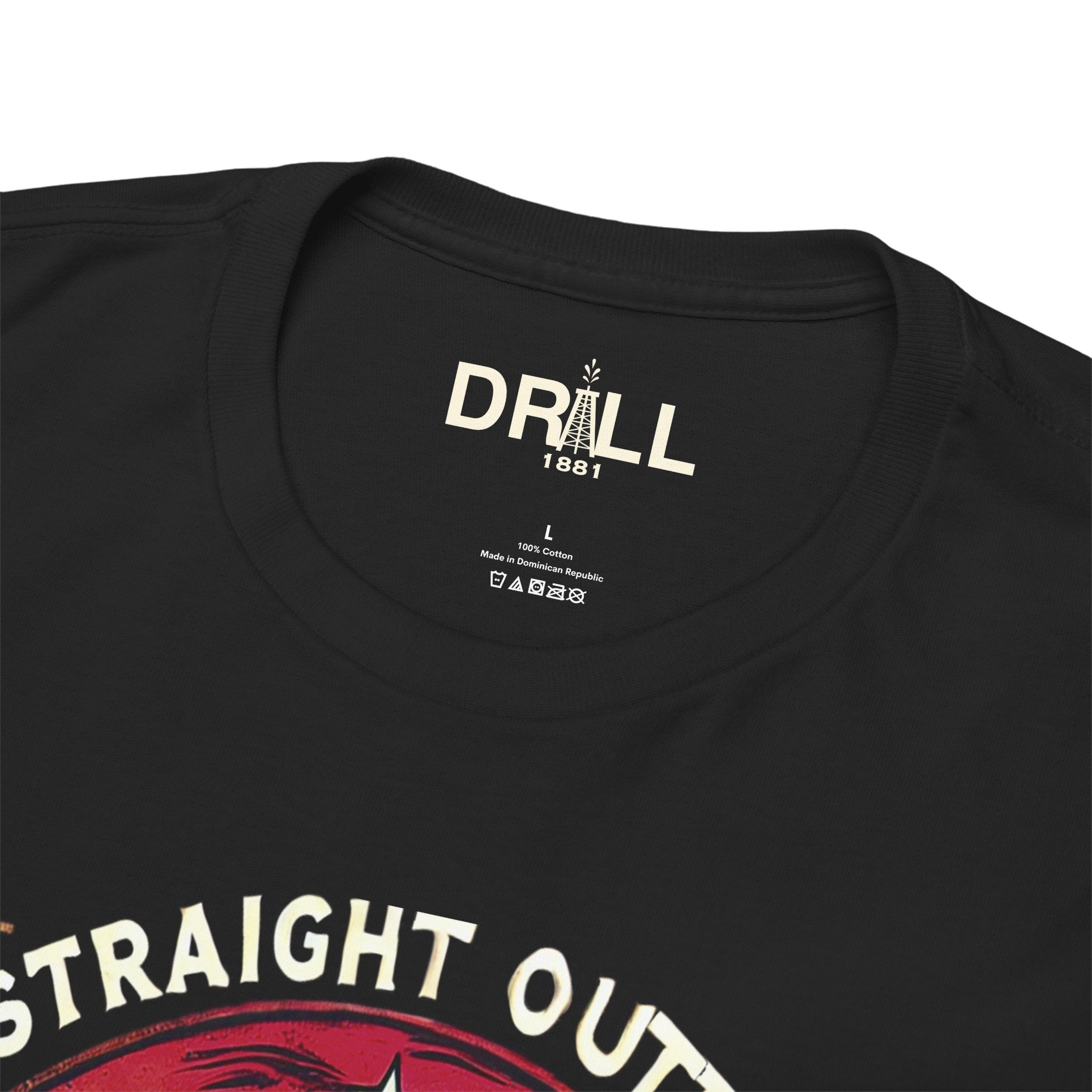 Straight Outta Midland 2 - Black - SS - Front