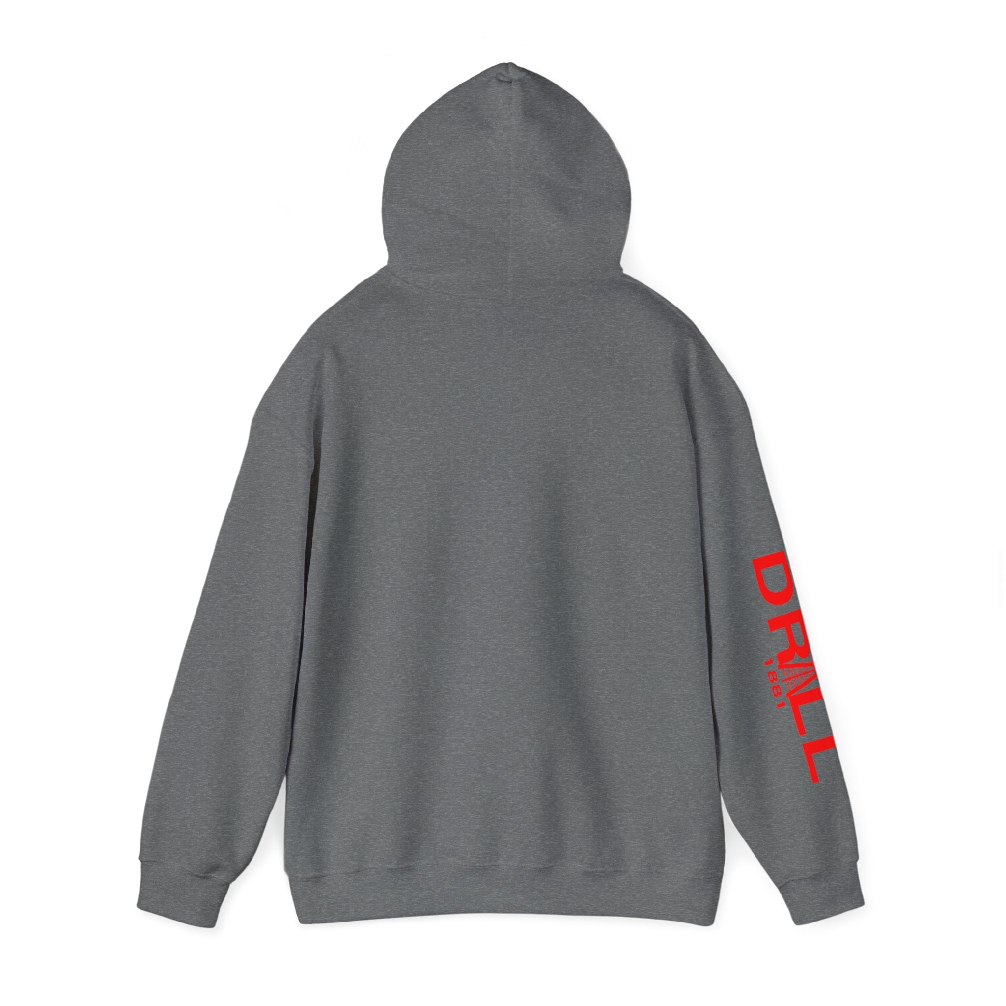 Drill Basic Red Logo - Heavy Blend™ Hoodie