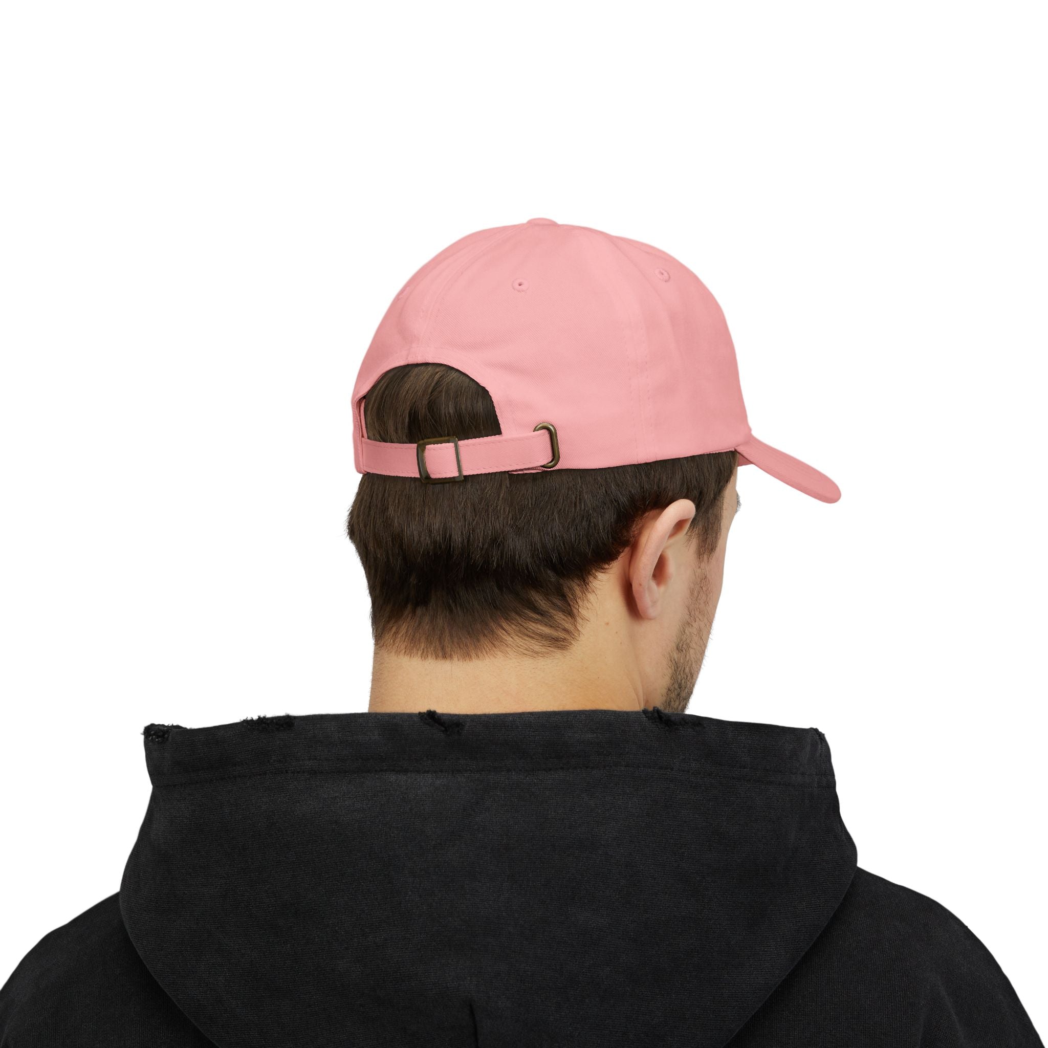 $50 Oil Classic Dad Cap - Vintage Style Adjustable White Hat