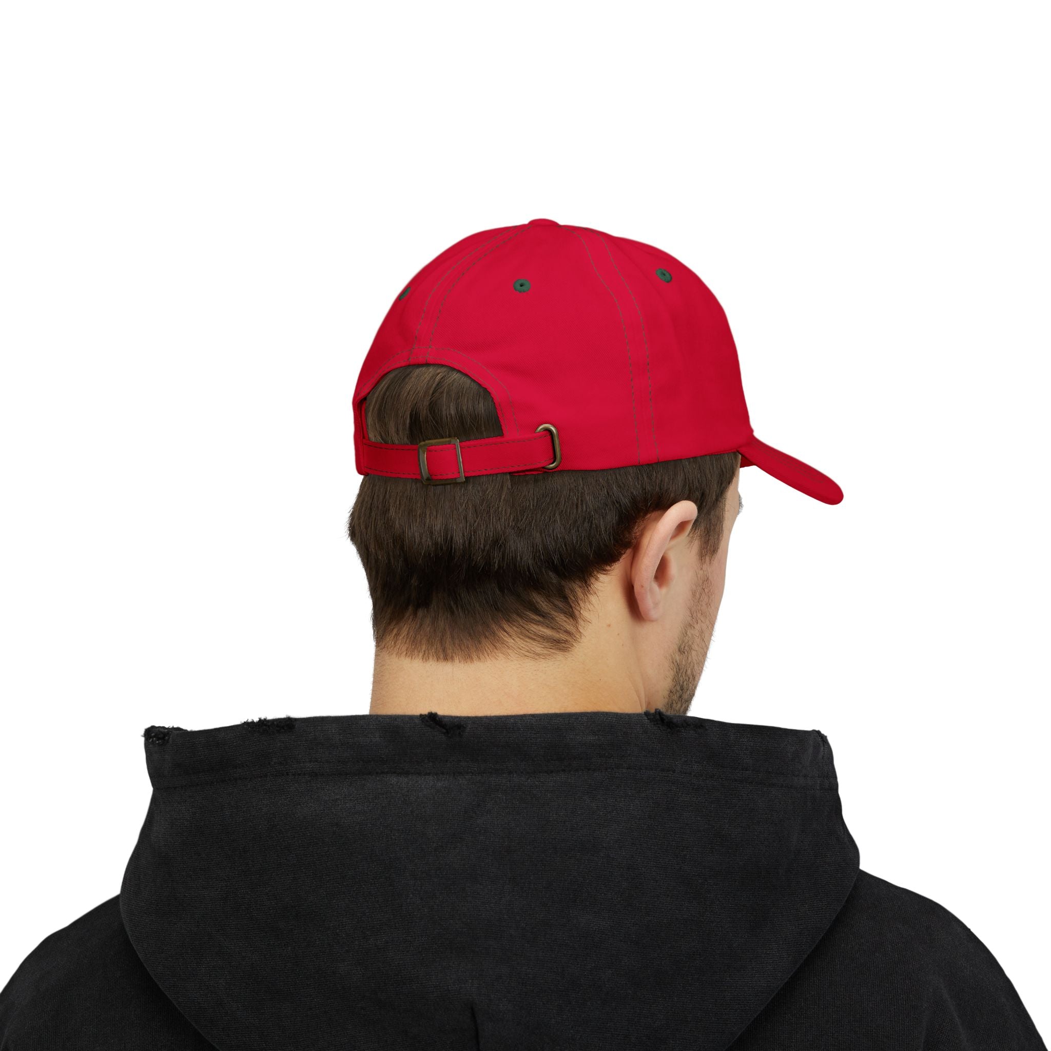 $50 Oil Classic Dad Cap - Vintage Style Adjustable White Hat