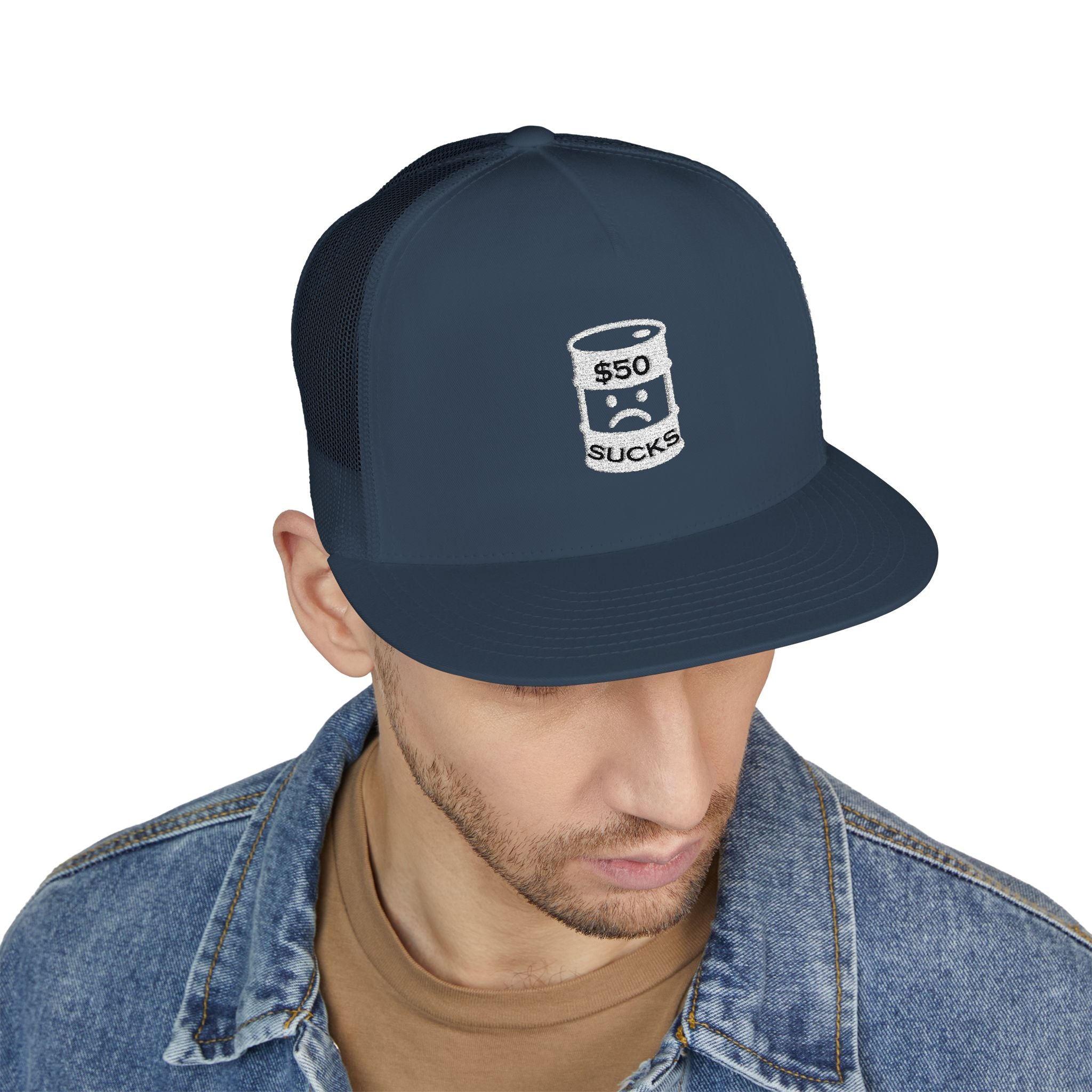 $50 Oil - 5 Panel Trucker Cap