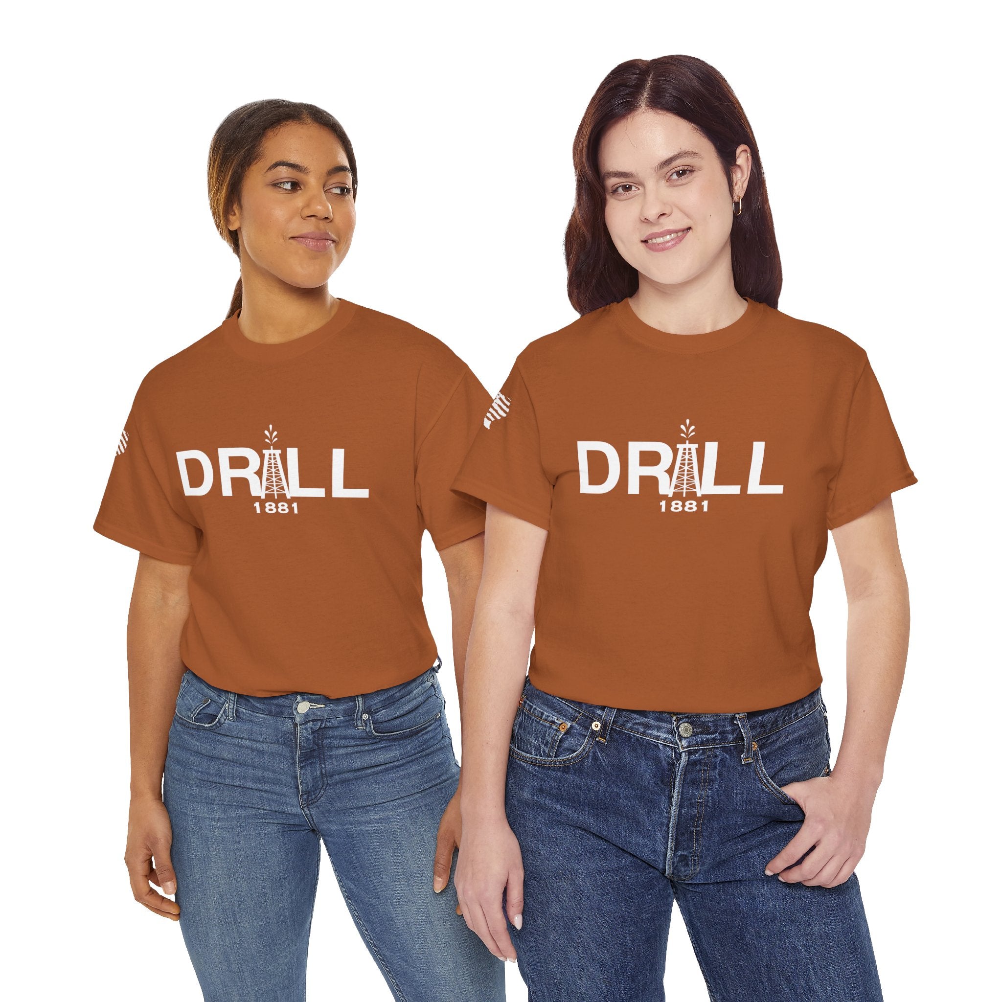 Drill Basic White Logo - SS - Front