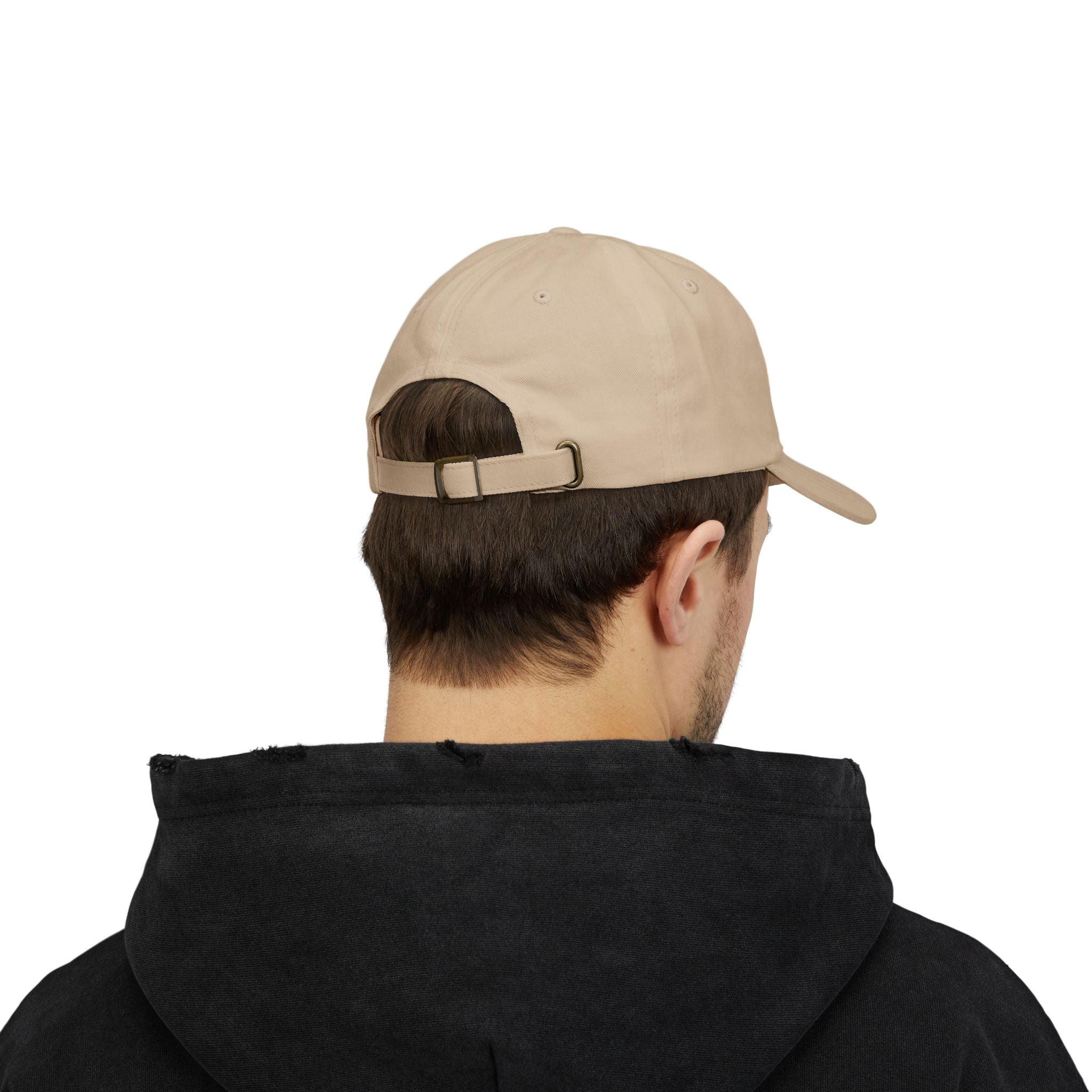 $50 Oil Classic Dad Cap - Vintage Style Adjustable White Hat