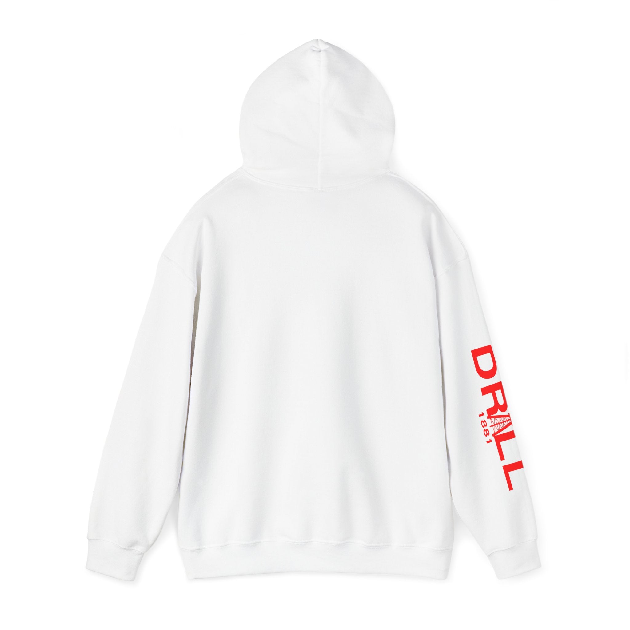 Drill Basic Red Logo - Heavy Blend™ Hoodie