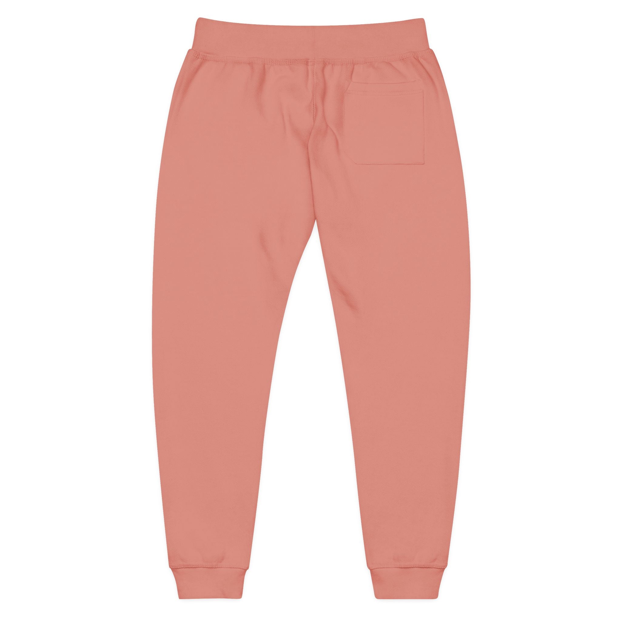 Cozy Embroidered Unisex Fleece Sweatpants for Relaxation, Lounge, Gift, Casual, Home