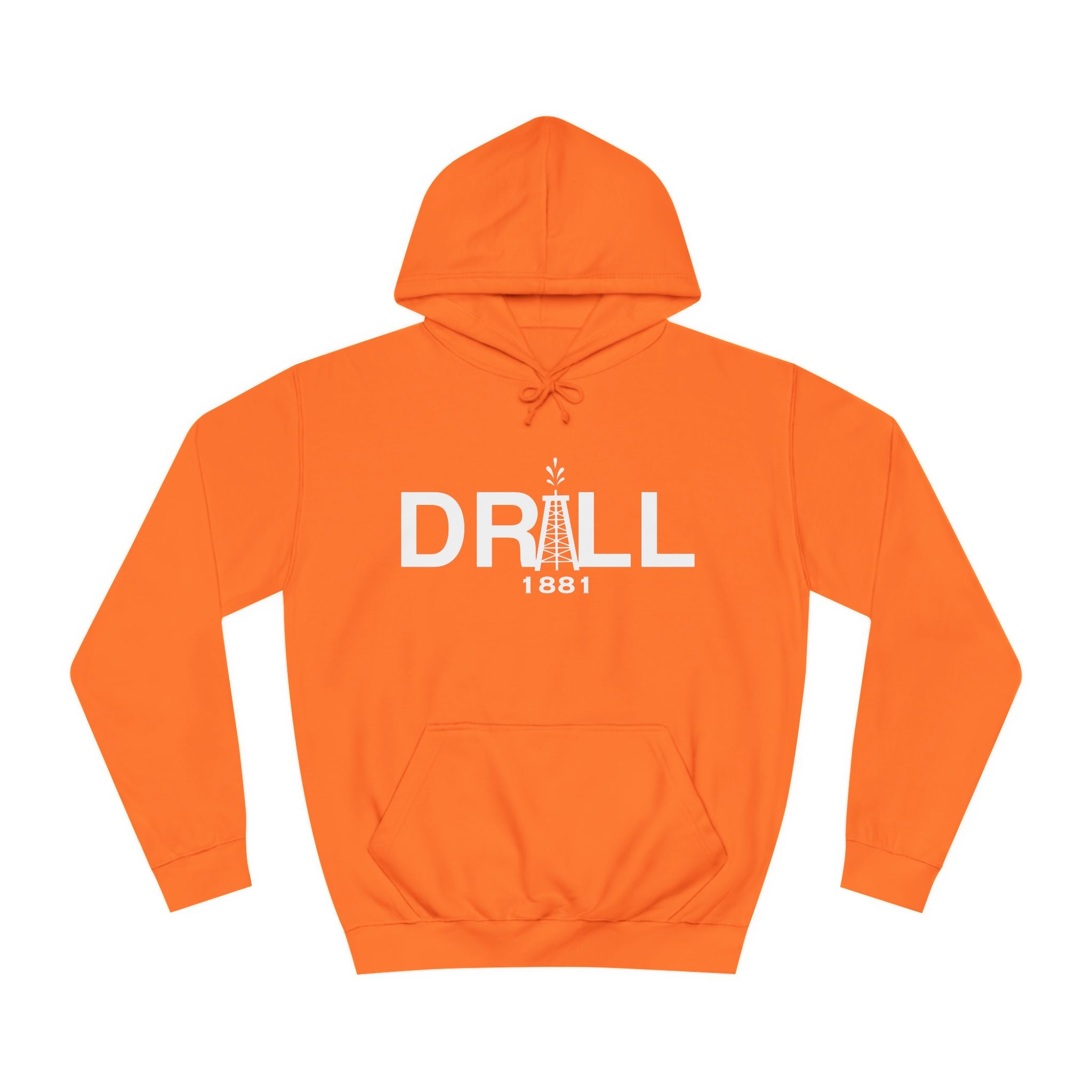 DRILL Premium Hoodie WhiteLogo