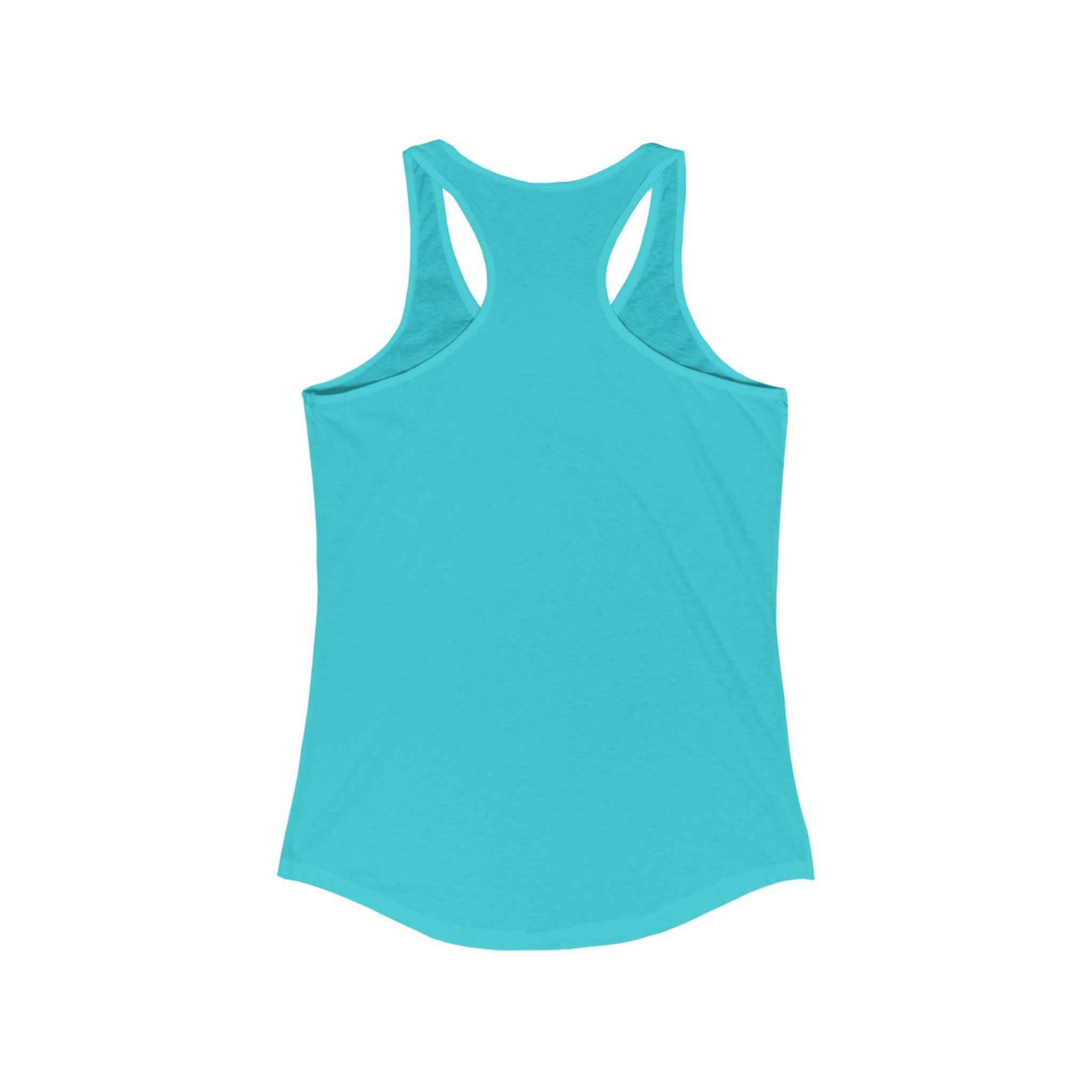 Floral Graphic Racerback Tank for Women - Casual Summer Top