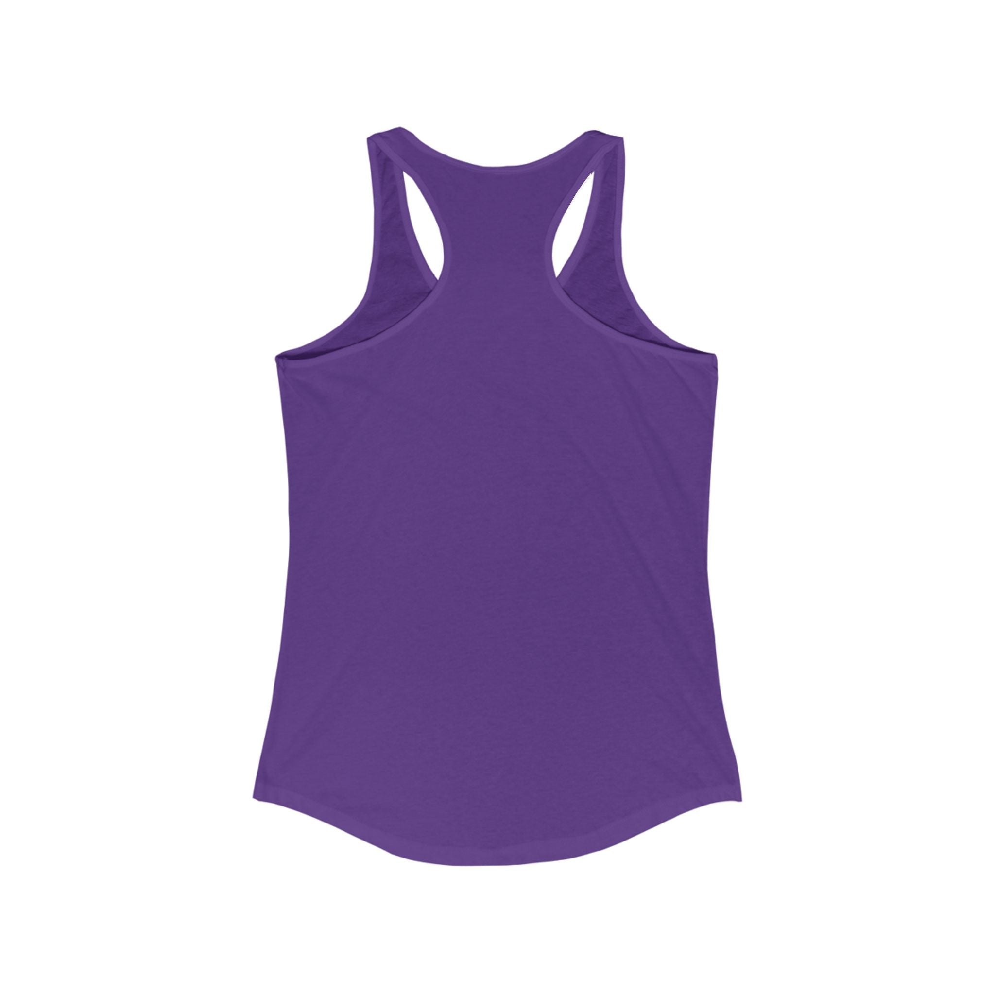 Floral Graphic Racerback Tank for Women - Casual Summer Top