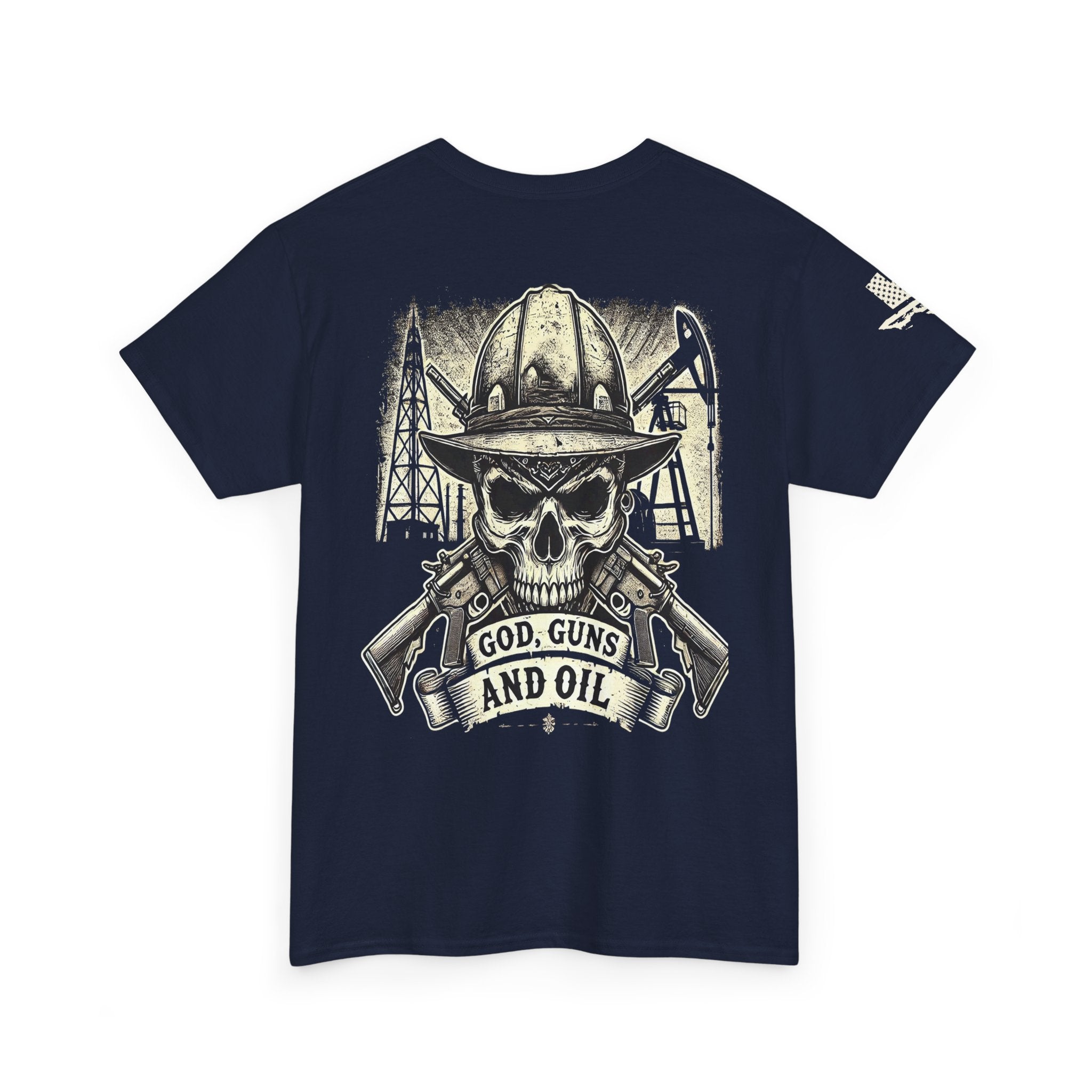 God, Guns, and Oil - SS - Back