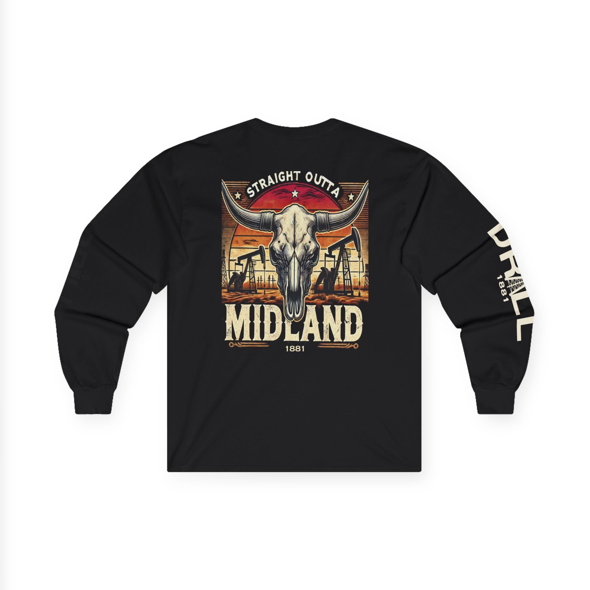 Straight Outta Midland 4 - Long Sleeve Tee