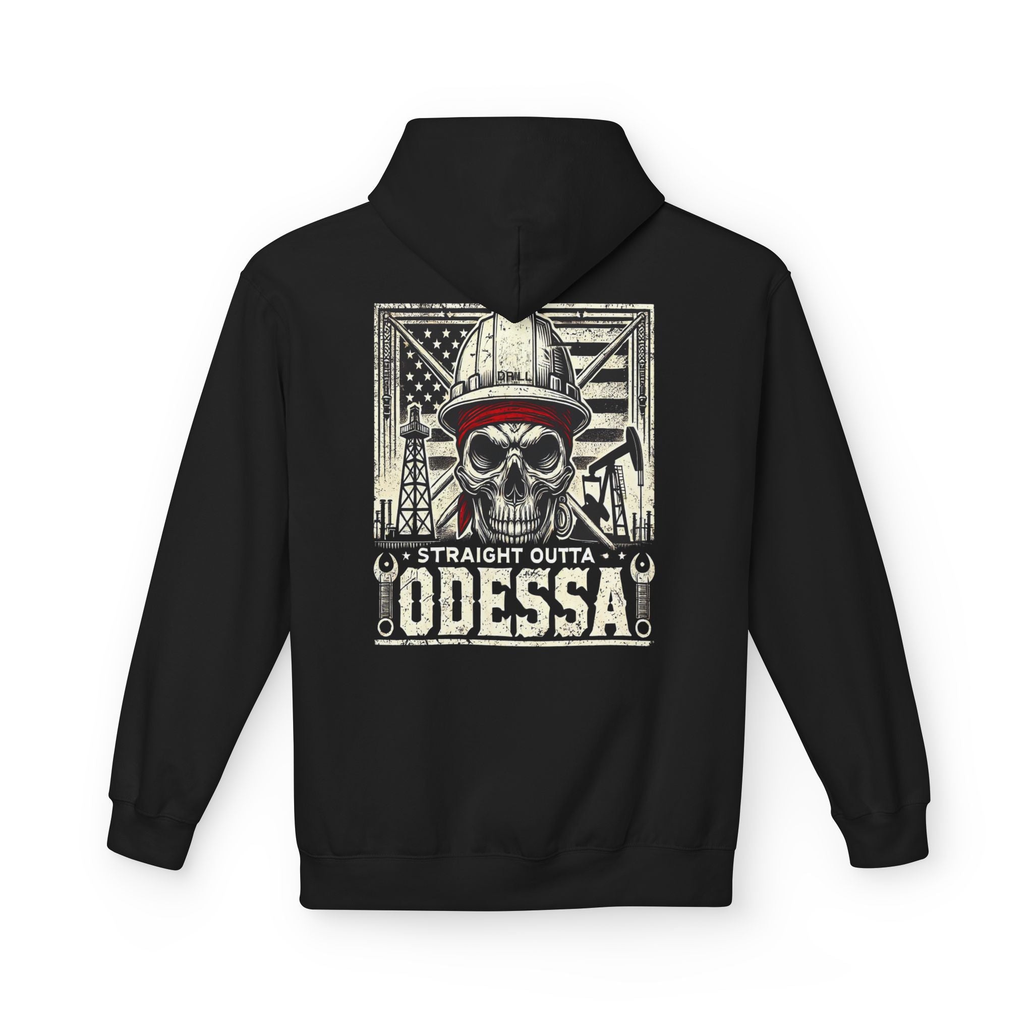 Straight Outta Odessa Pirate 2 - Softstyle Fleece Hoodie