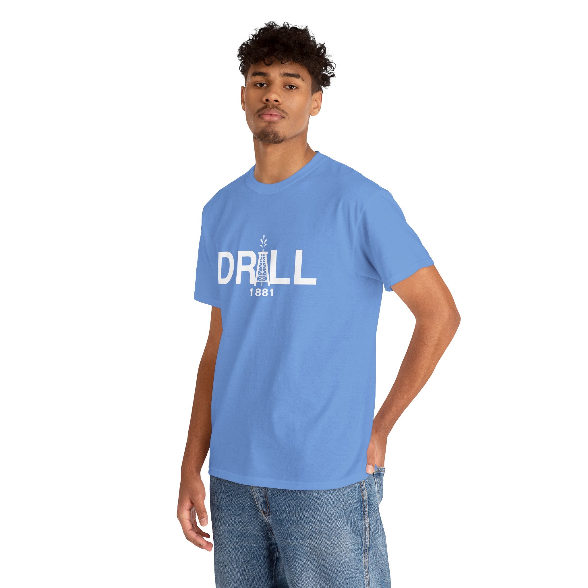 Drill Basic White Logo - SS - Front