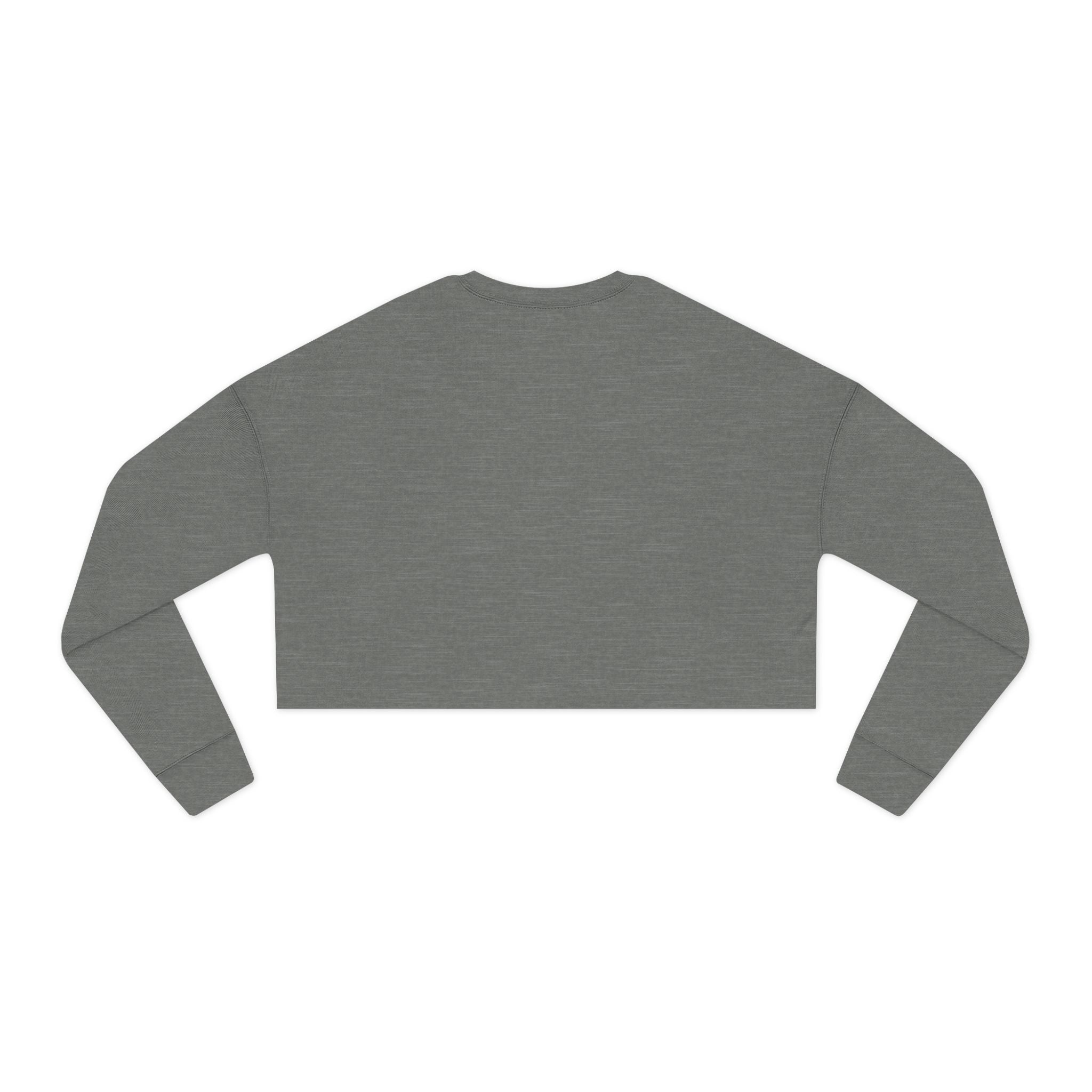 Drill Basic White Logo - Women's Cropped Sweatshirt
