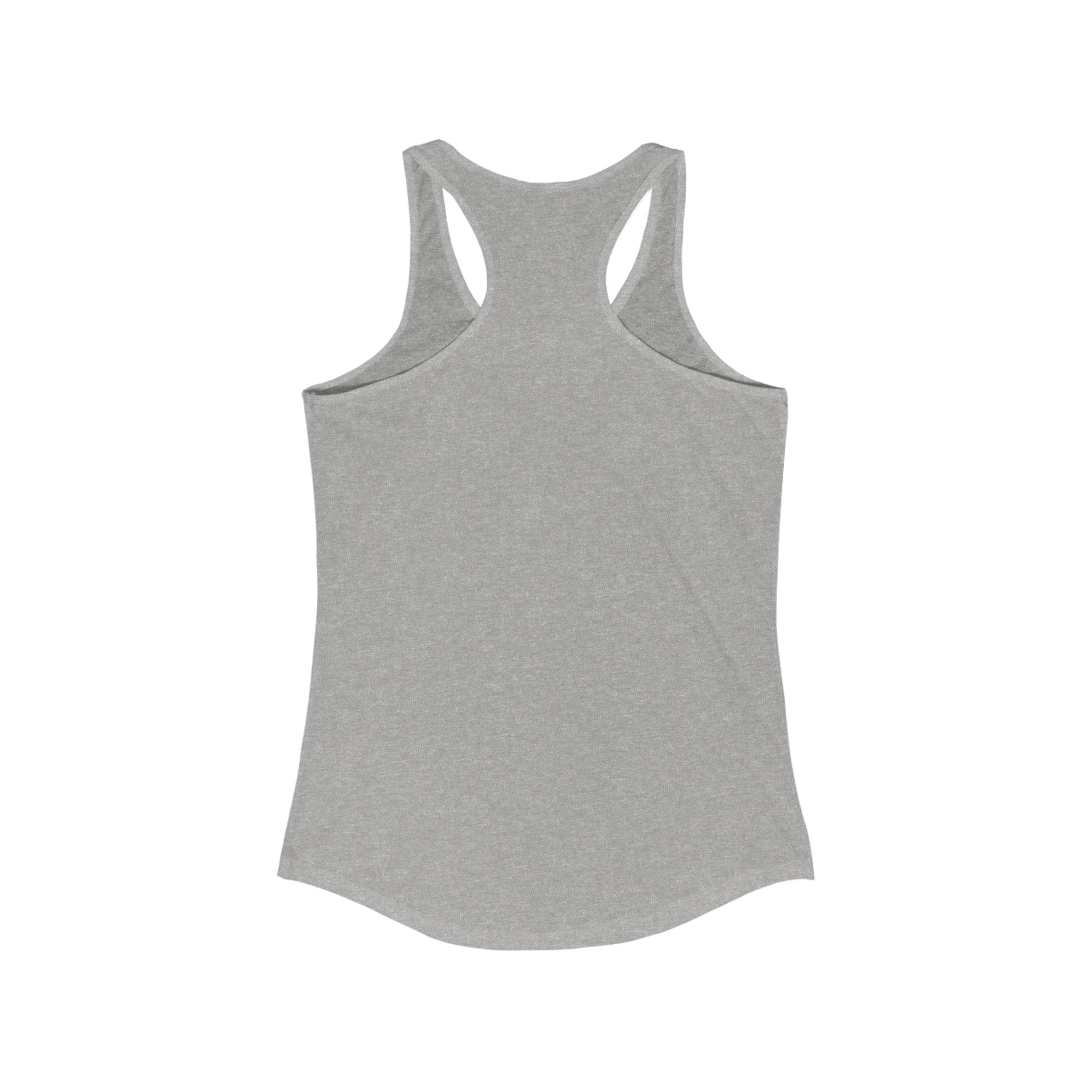 Floral Graphic Racerback Tank for Women - Casual Summer Top