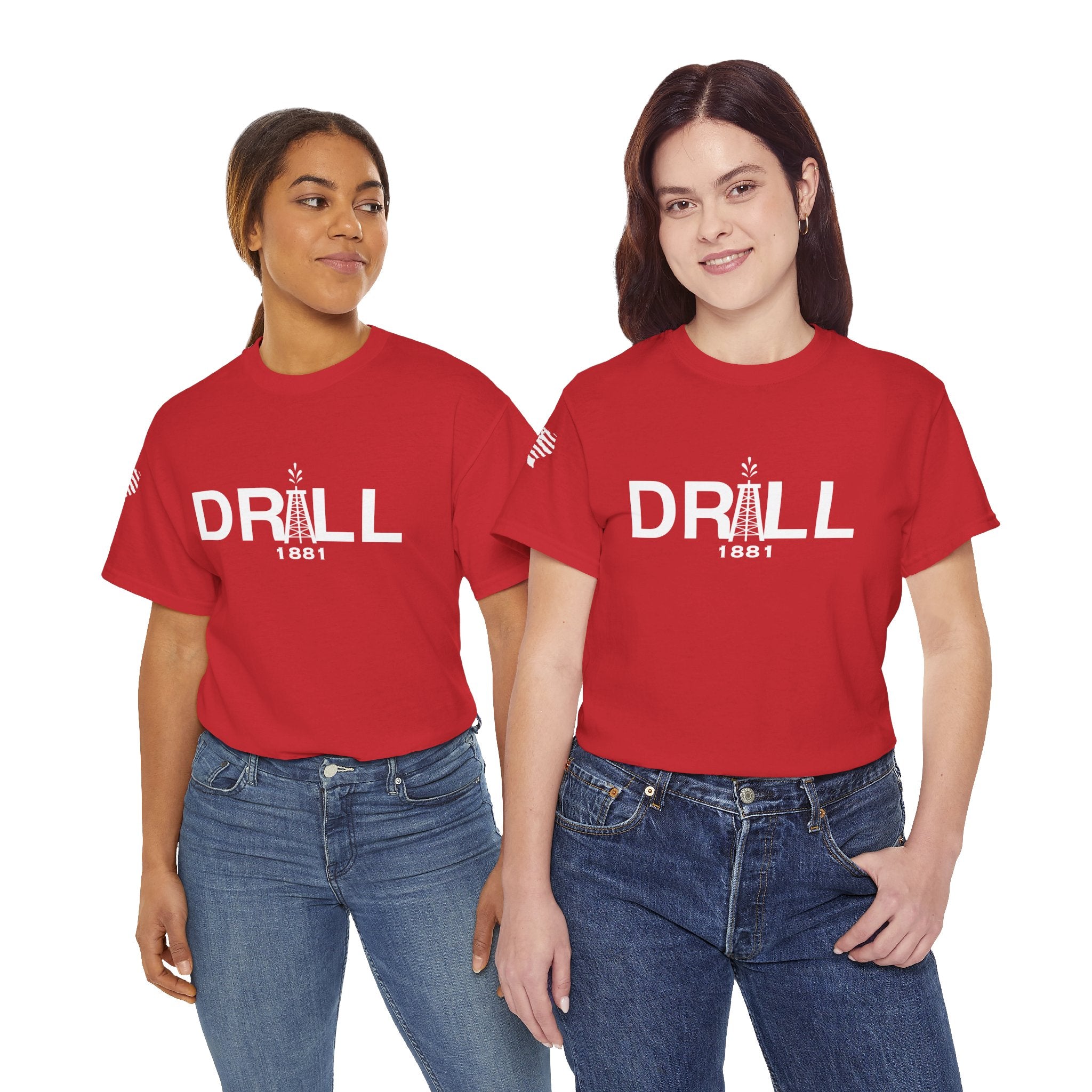 Drill Basic White Logo - SS - Front