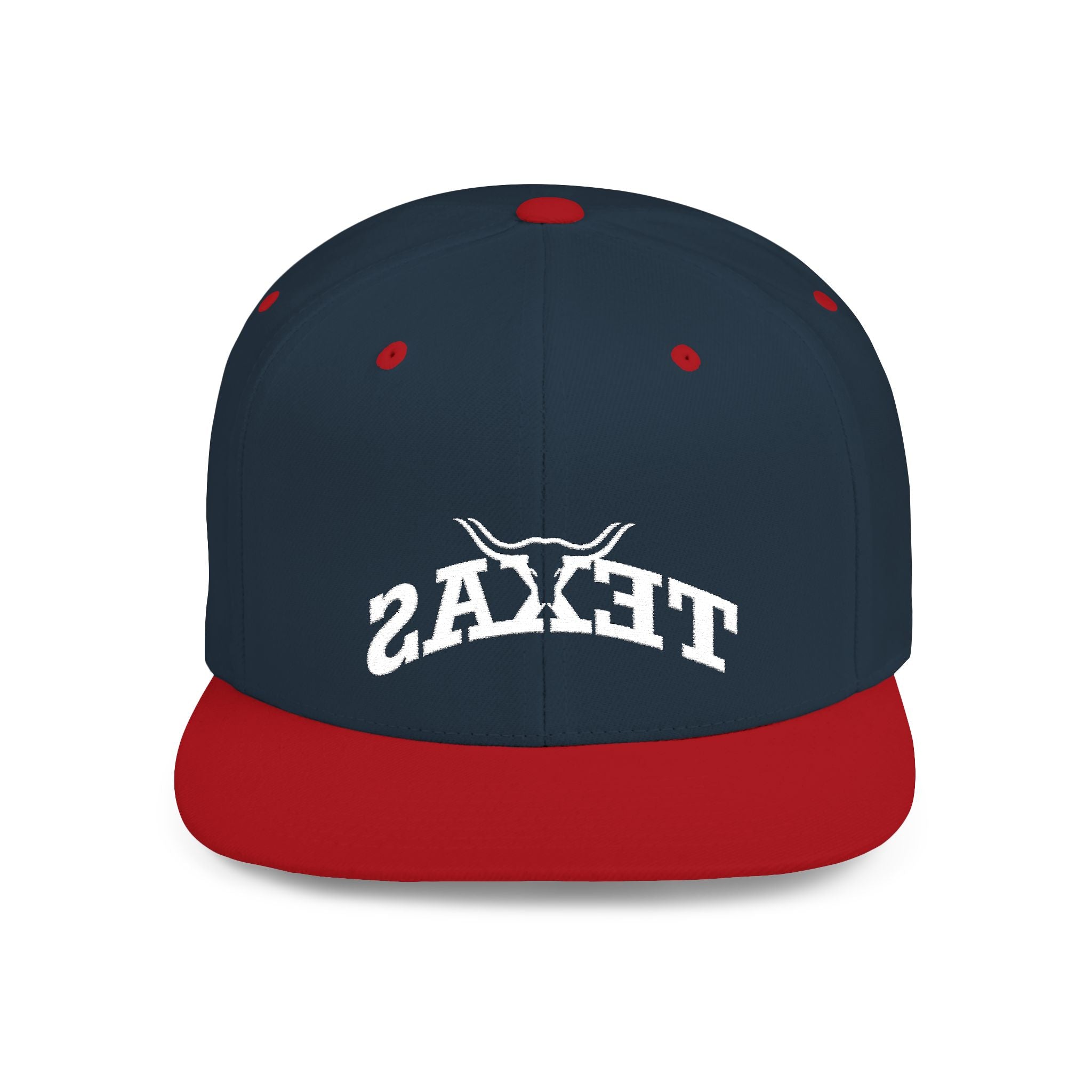 Texas Backwards - Flat Bill Snapback