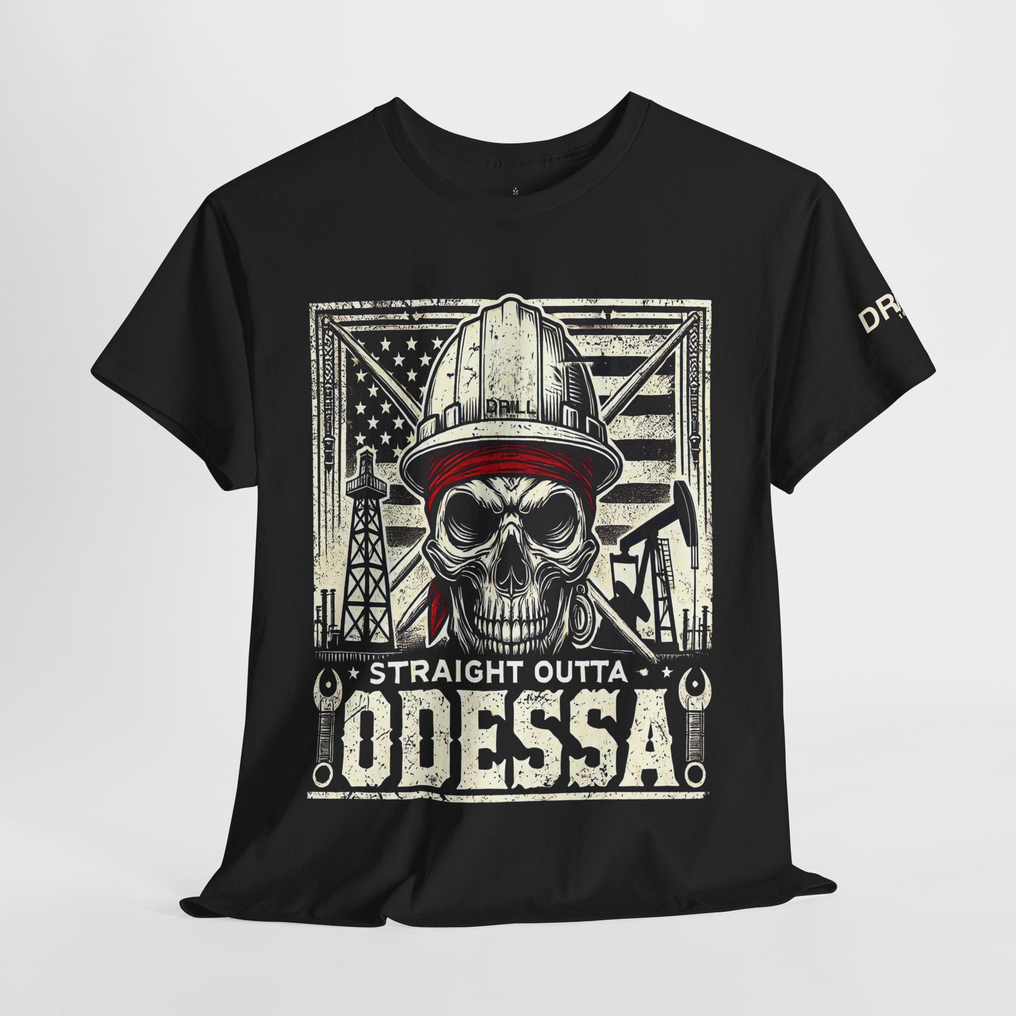 Straight Outta Odessa Pirate 2 - Black - SS - Front