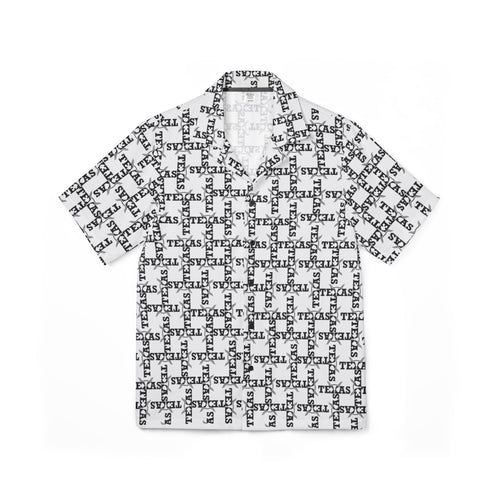 Texas Pattern - Men's Hawaiian Camp Shirt