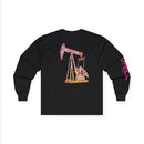 Glitter Pump Jack - Long Sleeve Tee