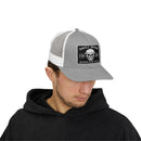 Skull Drill Work Snapback Trucker Cap