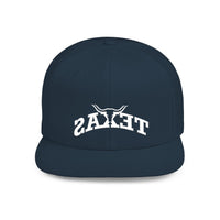 Texas Backwards - Flat Bill Snapback