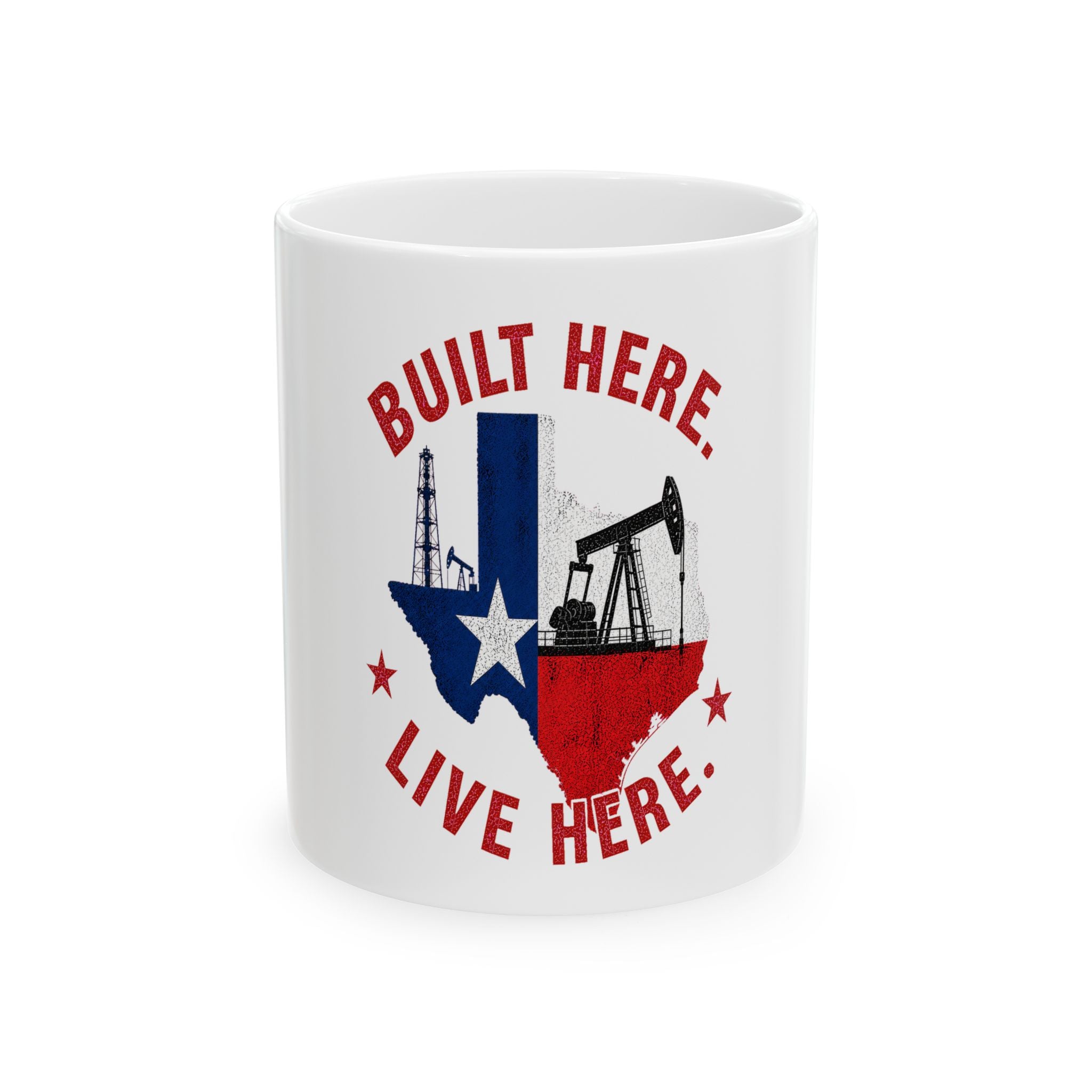 Built Here - Ceramic Mug, (11oz, 15oz)