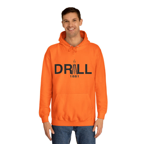 DRILL Premium Hoodie Black Logo