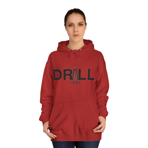 DRILL Premium Hoodie Black Logo