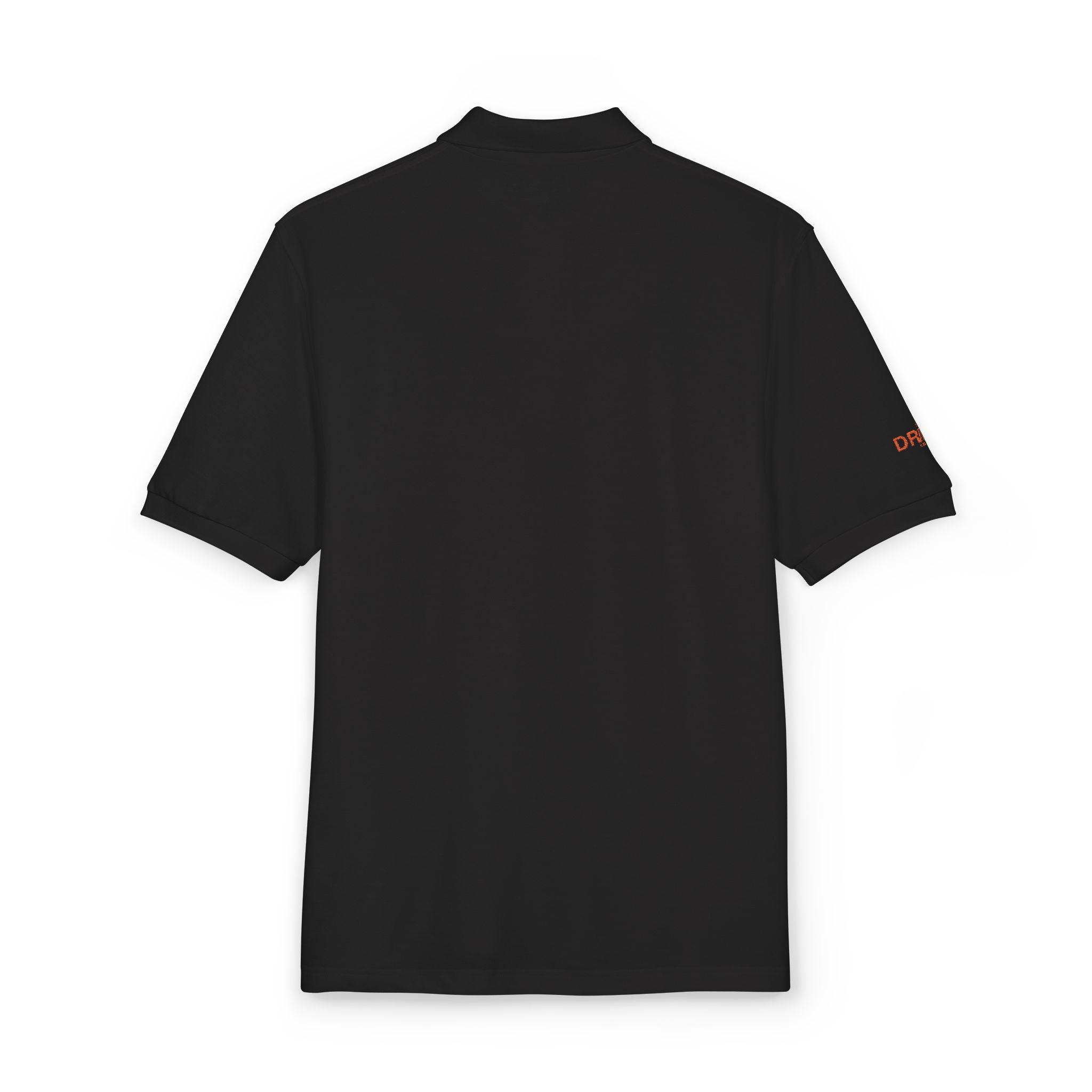 Embroidered Red Jack Icon — Executive Polo