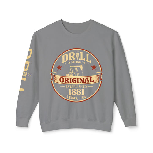 Original Pumpjack Sweatshirt — Vintage Long Sleeve Sweatshirt