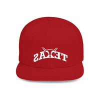 Texas Backwards - Flat Bill Snapback
