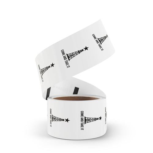Come and Take it - Round Sticker Label Rolls
