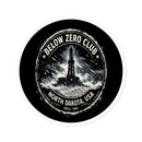 Below Zero Club — Oilfield Hard Hat or Truck Decal